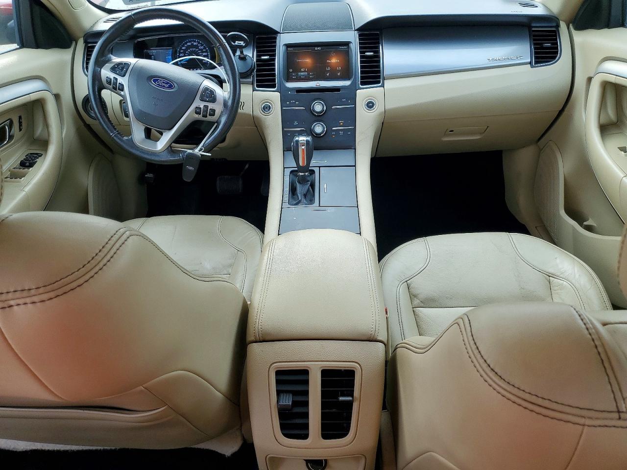 2015 Ford Taurus Sel Красный vin: 1FAHP2H84FG182327