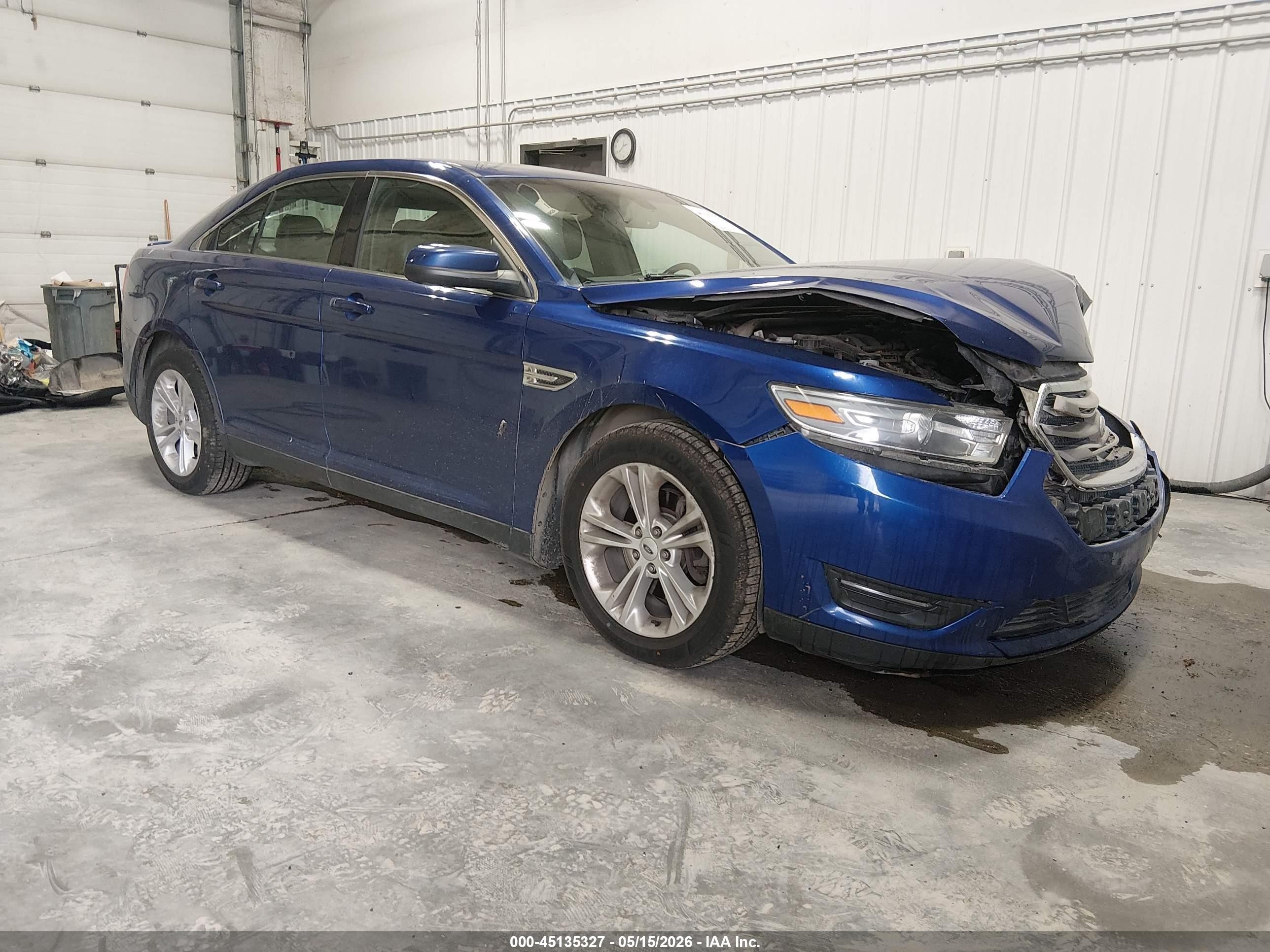 2013 Ford Taurus Sel Blue vin: 1FAHP2H85DG231211