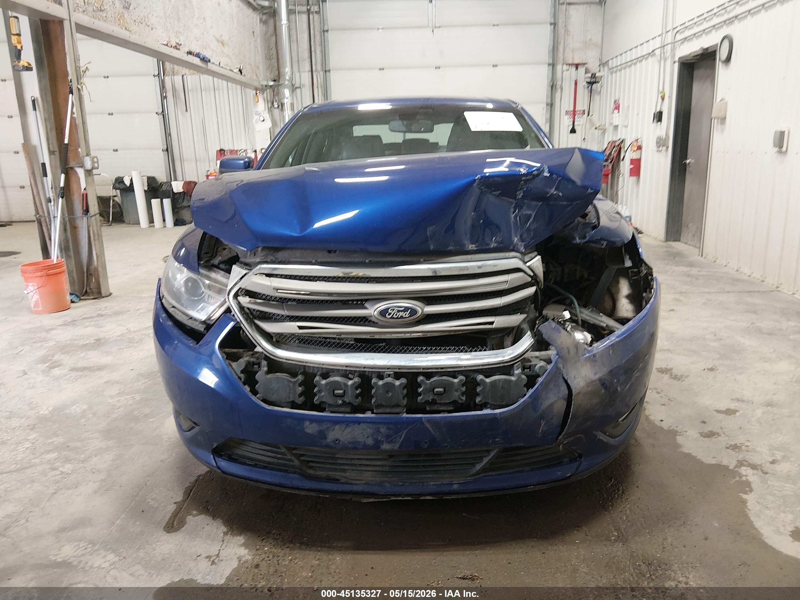 2013 Ford Taurus Sel Blue vin: 1FAHP2H85DG231211