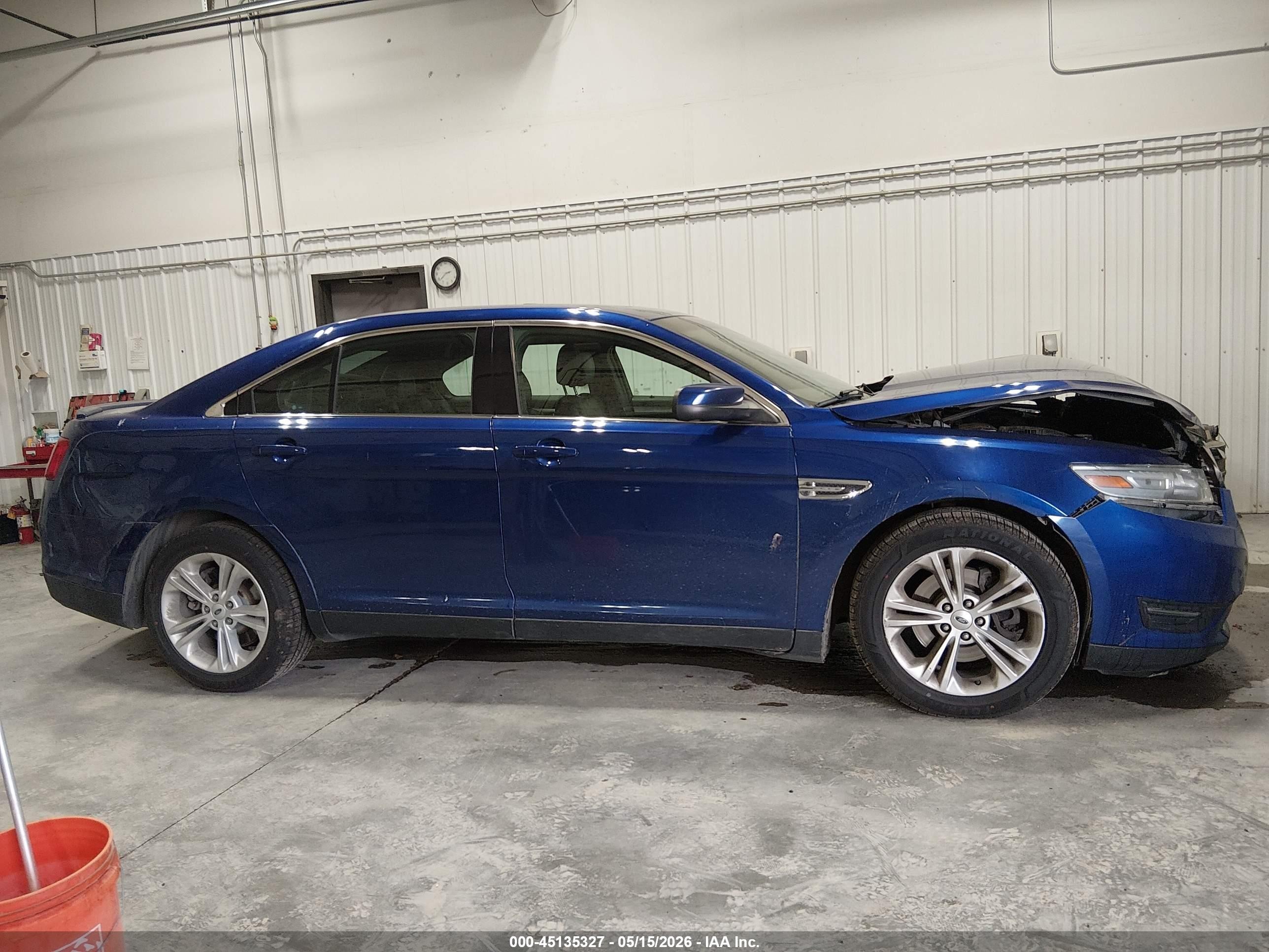 2013 Ford Taurus Sel Blue vin: 1FAHP2H85DG231211