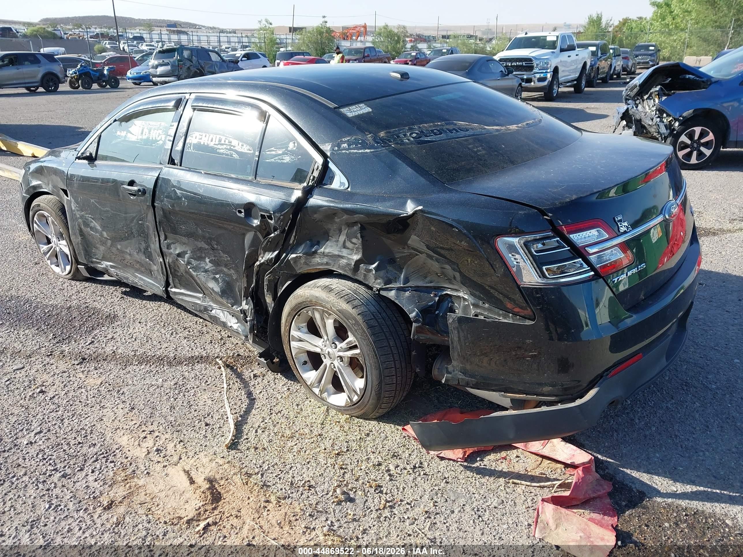 2013 Ford Taurus Sel Black vin: 1FAHP2H86DG182116