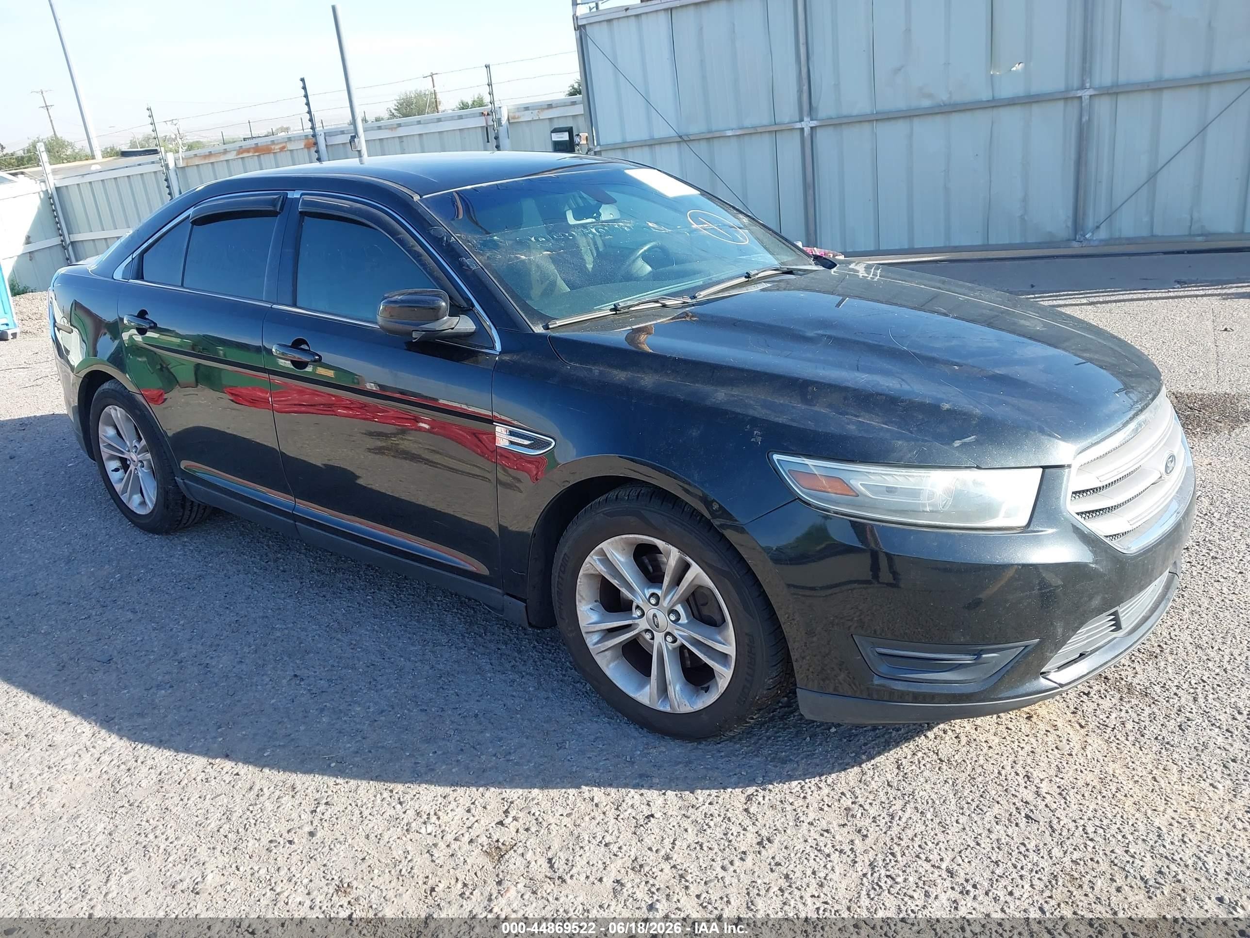 2013 Ford Taurus Sel Black vin: 1FAHP2H86DG182116