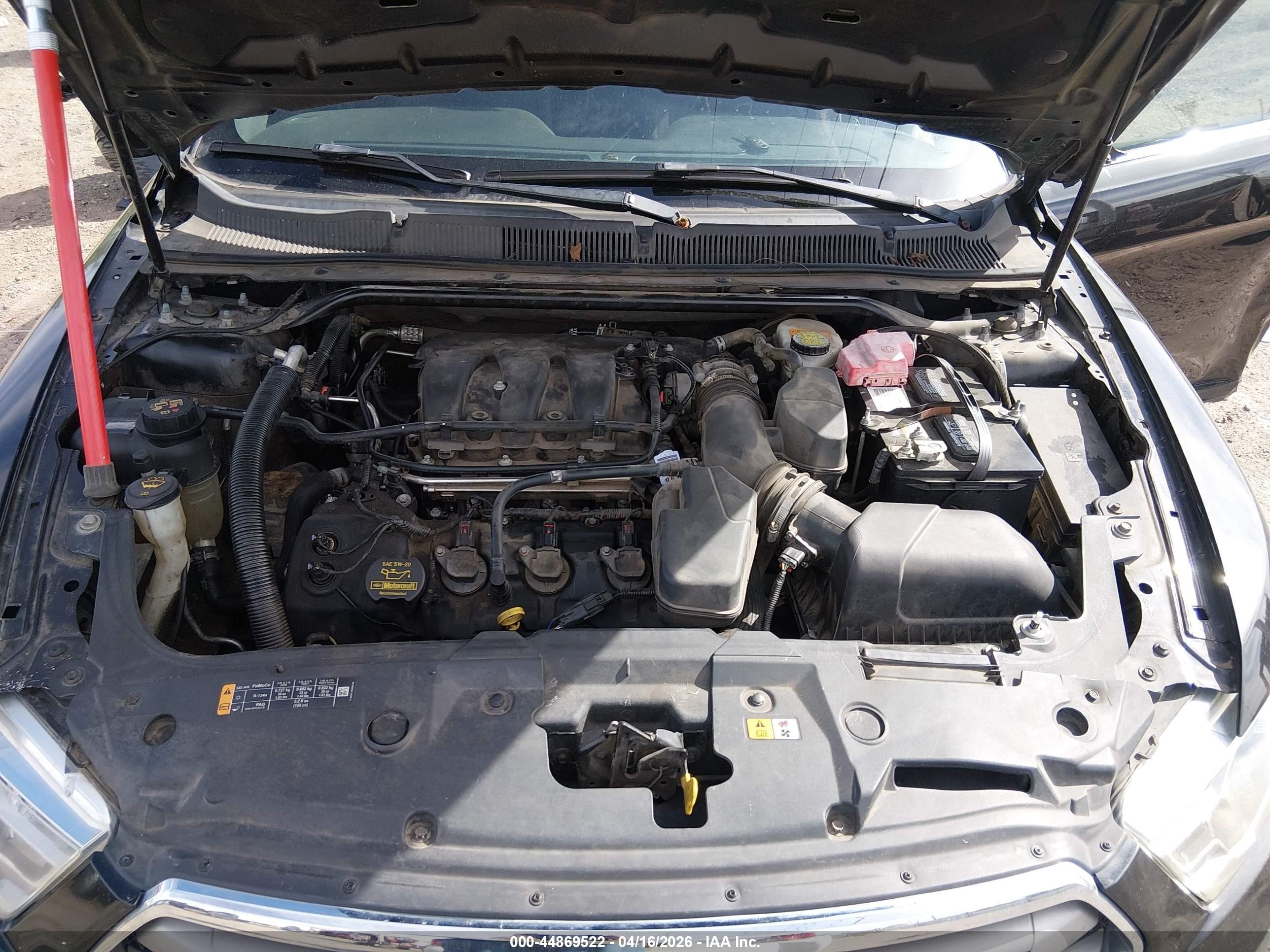 2013 Ford Taurus Sel Black vin: 1FAHP2H86DG182116