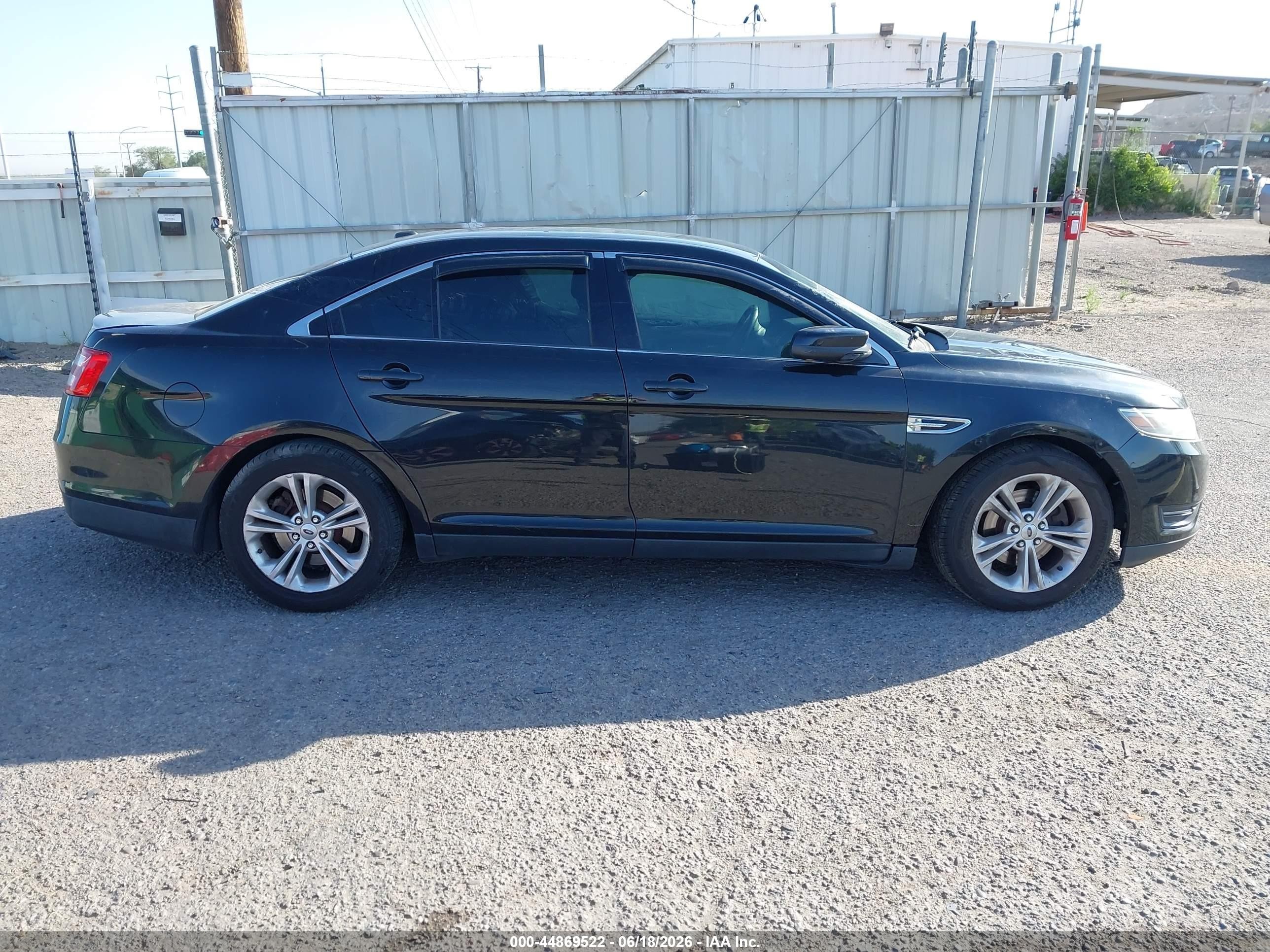 2013 Ford Taurus Sel Black vin: 1FAHP2H86DG182116
