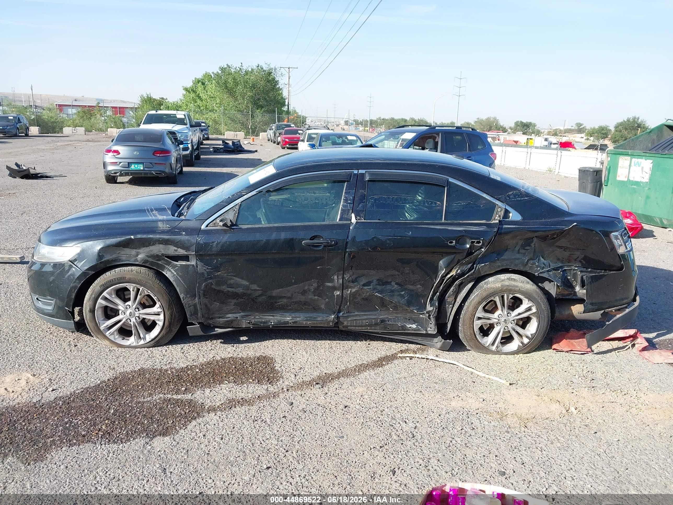 2013 Ford Taurus Sel Black vin: 1FAHP2H86DG182116