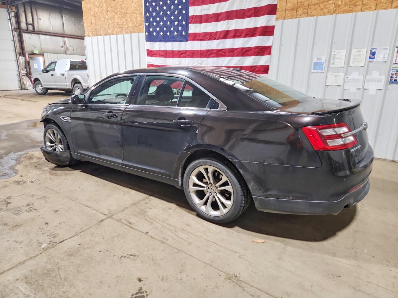 2013 Ford Taurus Sel Brown vin: 1FAHP2H86DG213915
