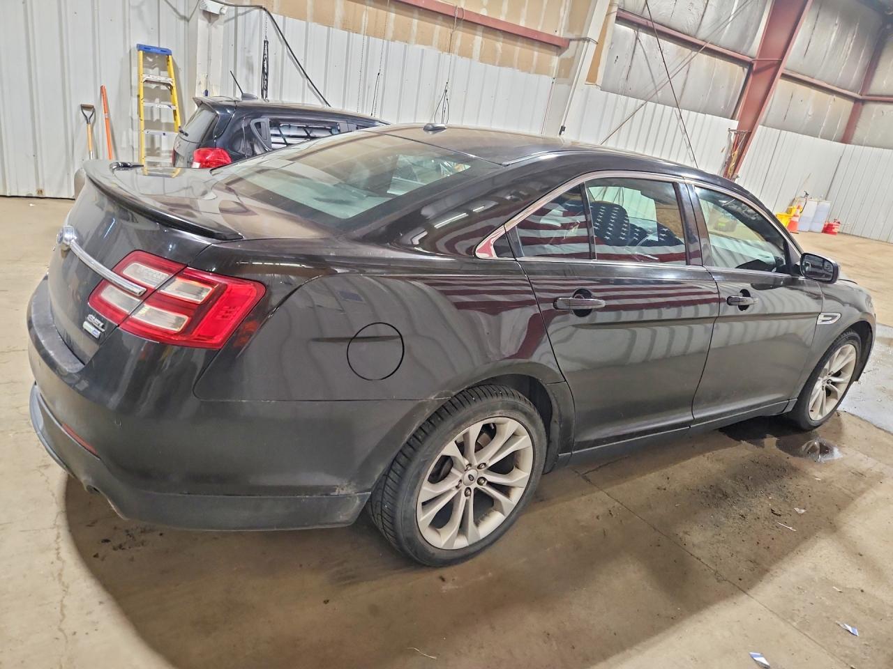 2013 Ford Taurus Sel Brown vin: 1FAHP2H86DG213915