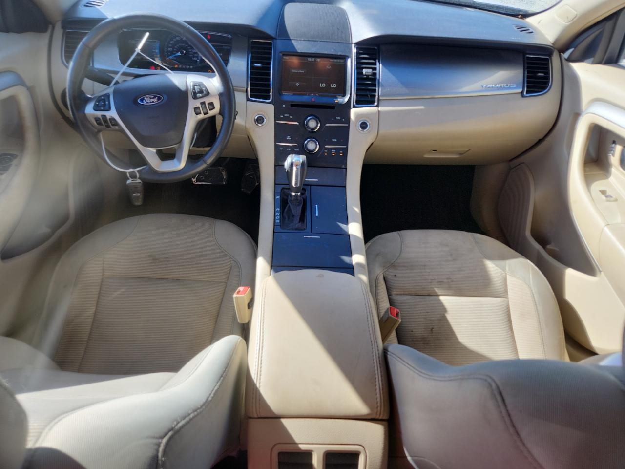 2015 Ford Taurus Sel White vin: 1FAHP2H86FG163956