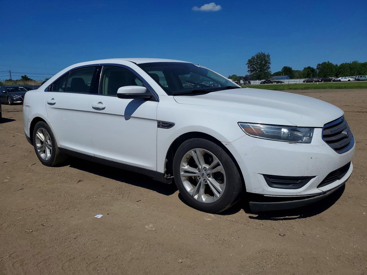 2014 Ford Taurus Sel Белый vin: 1FAHP2H87EG170753
