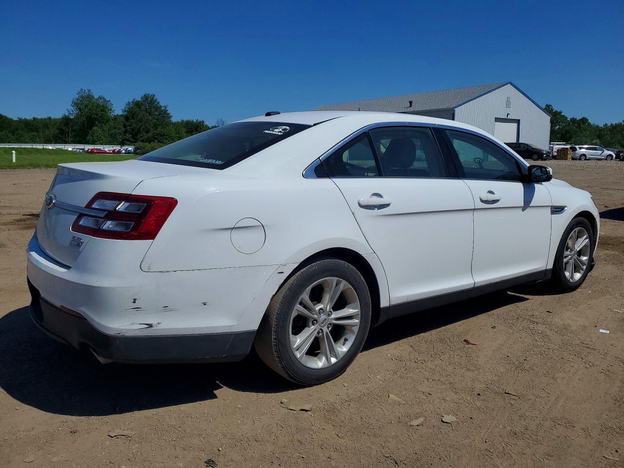 2014 Ford Taurus Sel Белый vin: 1FAHP2H87EG170753