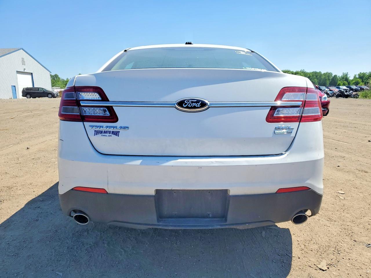 2014 Ford Taurus Sel Белый vin: 1FAHP2H87EG170753