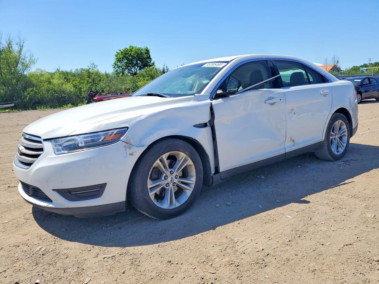 2014 Ford Taurus Sel White vin: 1FAHP2H87EG170753