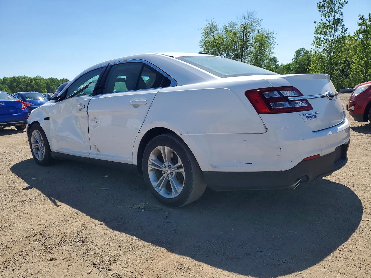 2014 Ford Taurus Sel Белый vin: 1FAHP2H87EG170753