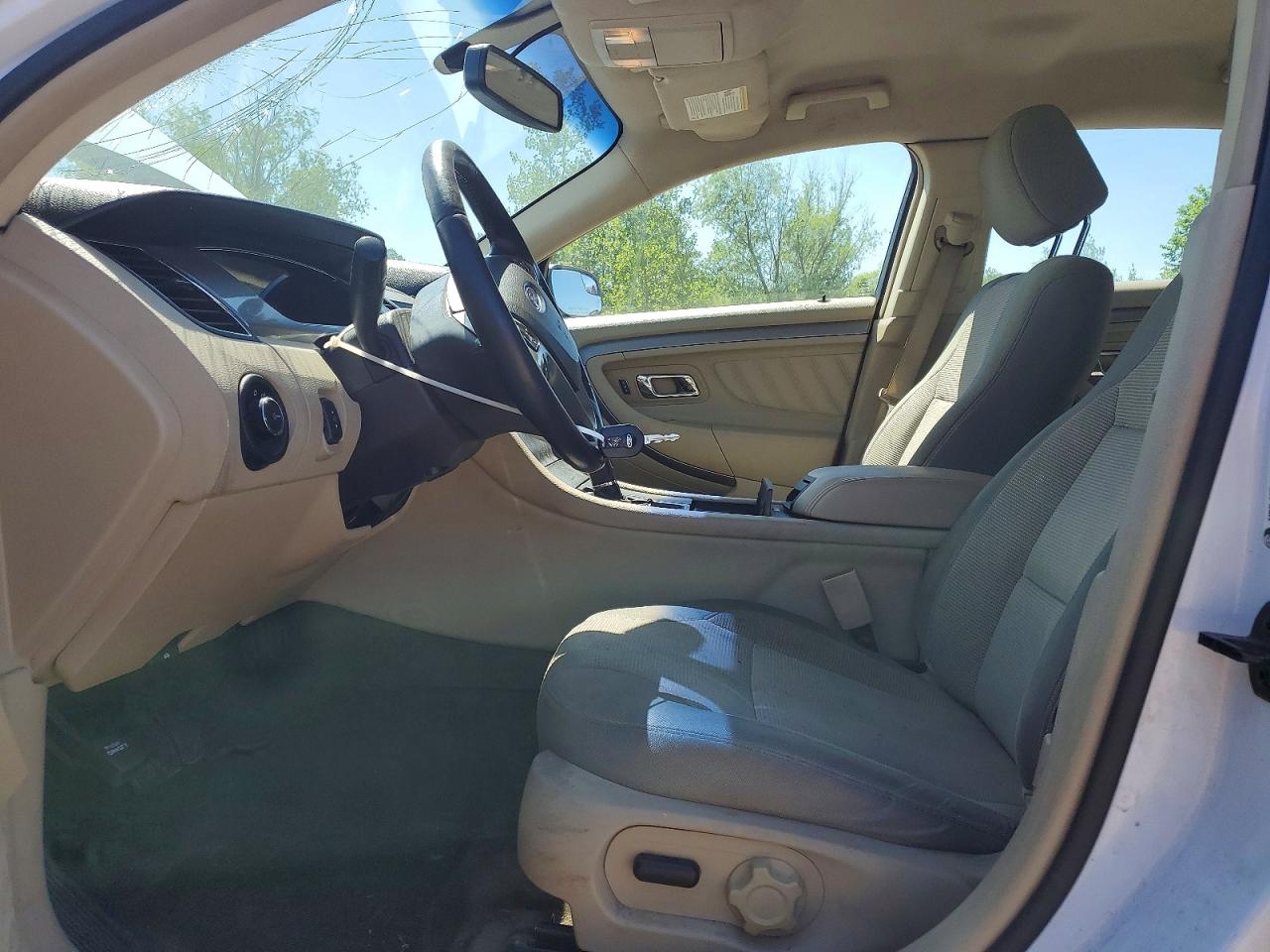 2014 Ford Taurus Sel Белый vin: 1FAHP2H87EG170753