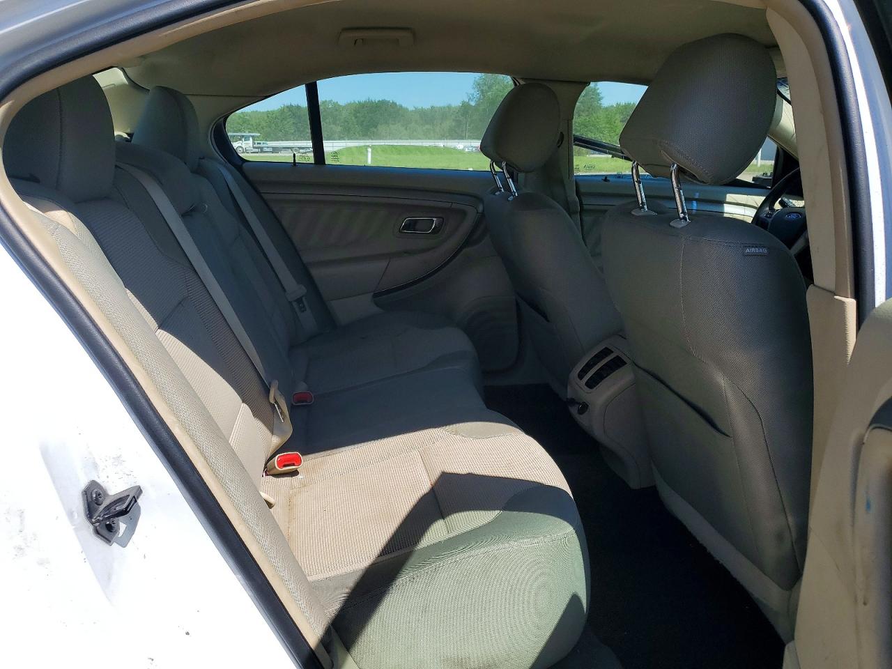 2014 Ford Taurus Sel Белый vin: 1FAHP2H87EG170753