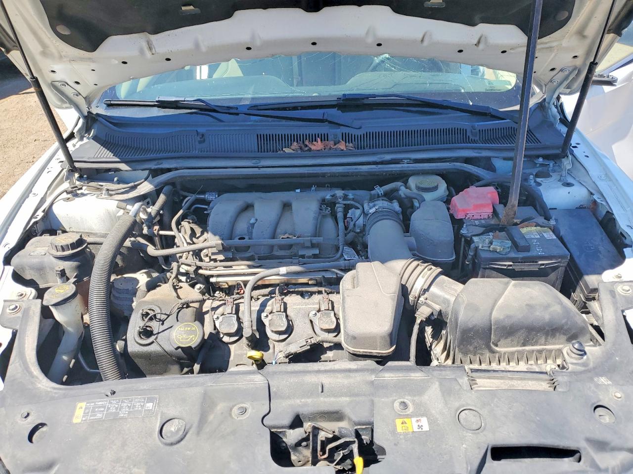 2014 Ford Taurus Sel Белый vin: 1FAHP2H87EG170753