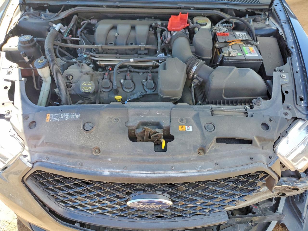 2014 Ford Taurus Sel Black vin: 1FAHP2H87FG124437