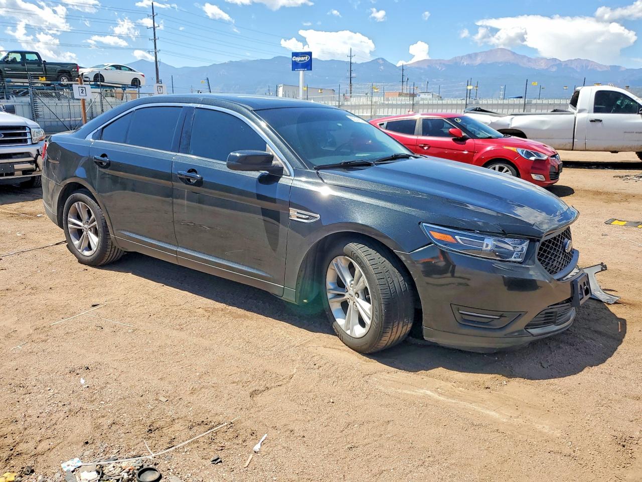 2014 Ford Taurus Sel Black vin: 1FAHP2H87FG124437