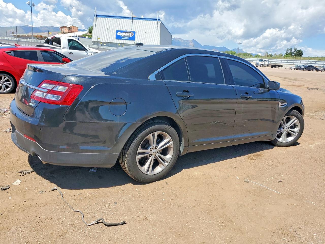 2014 Ford Taurus Sel Black vin: 1FAHP2H87FG124437