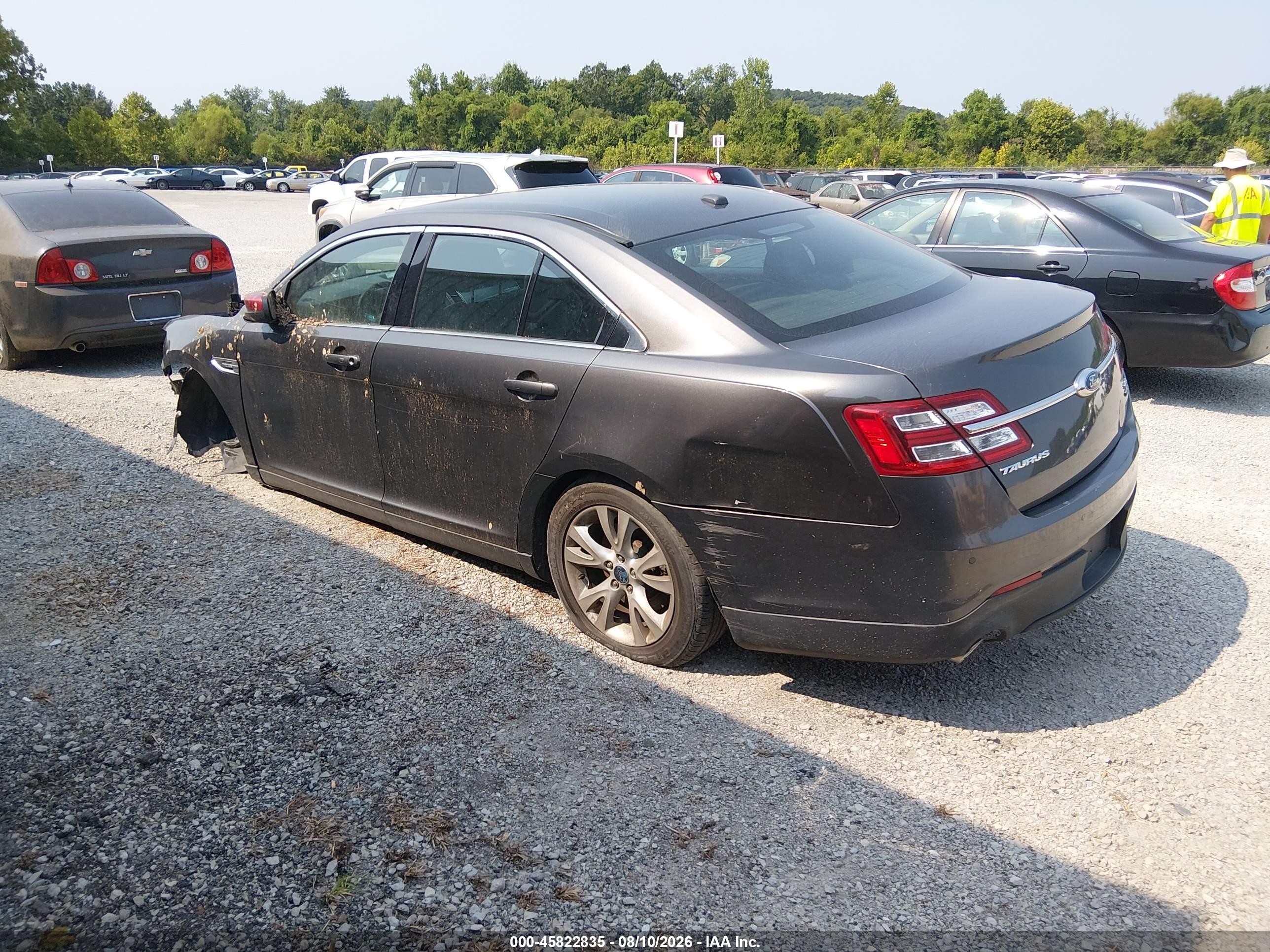 2015 Ford Taurus Sel Gray vin: 1FAHP2H87FG136121