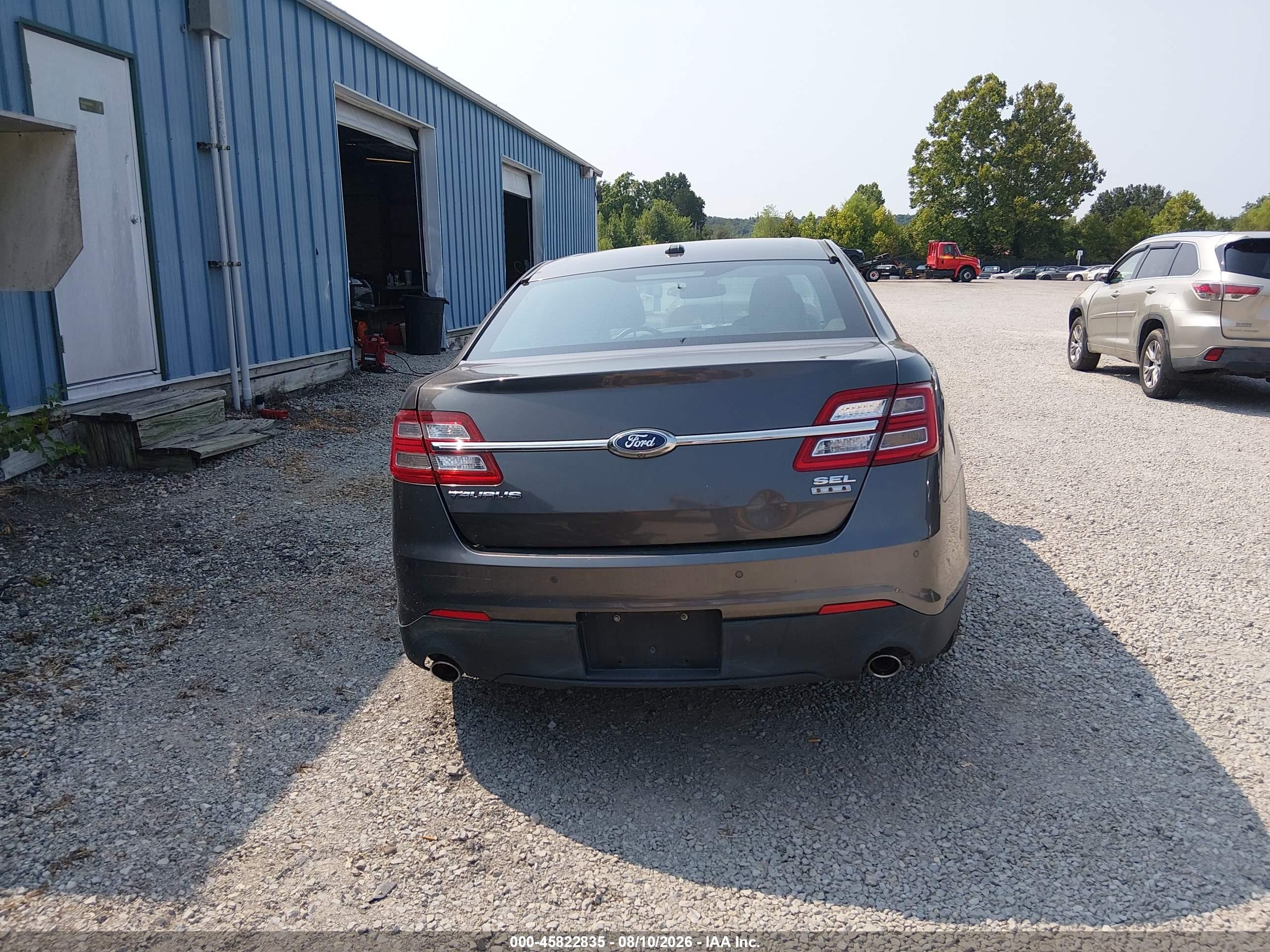2015 Ford Taurus Sel Gray vin: 1FAHP2H87FG136121