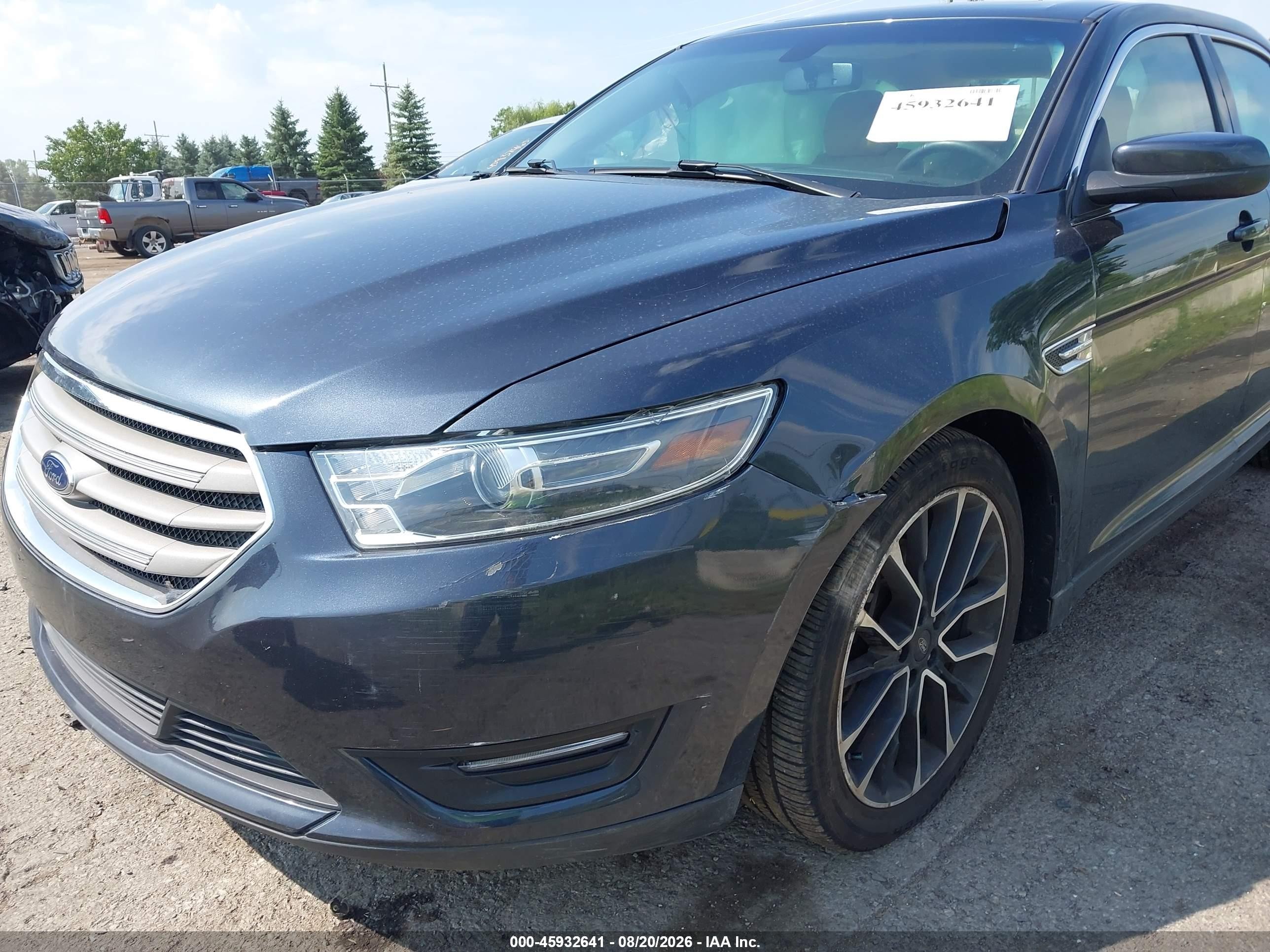 2017 Ford Taurus Sel Серый vin: 1FAHP2H87HG139992