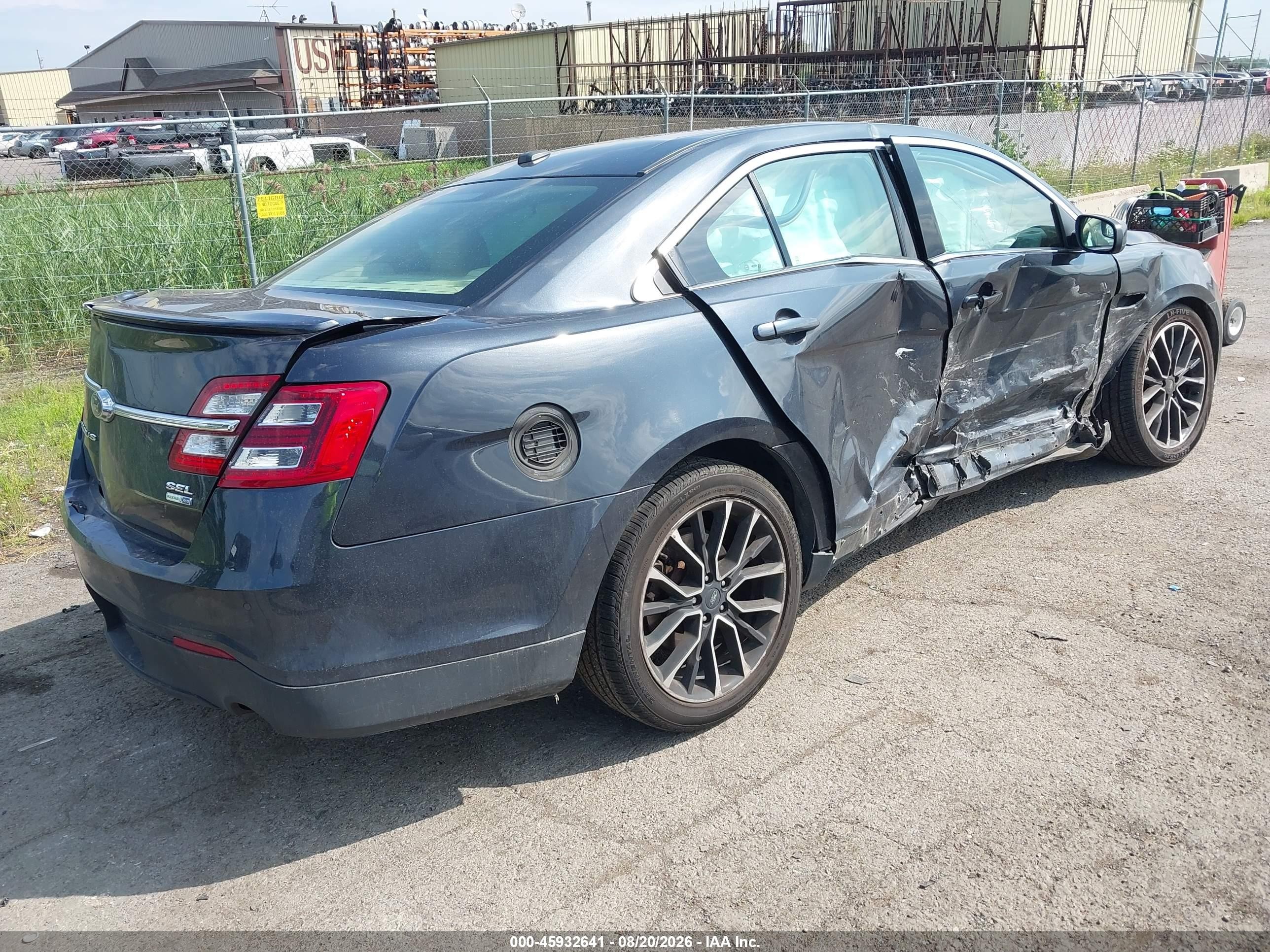 2017 Ford Taurus Sel Серый vin: 1FAHP2H87HG139992
