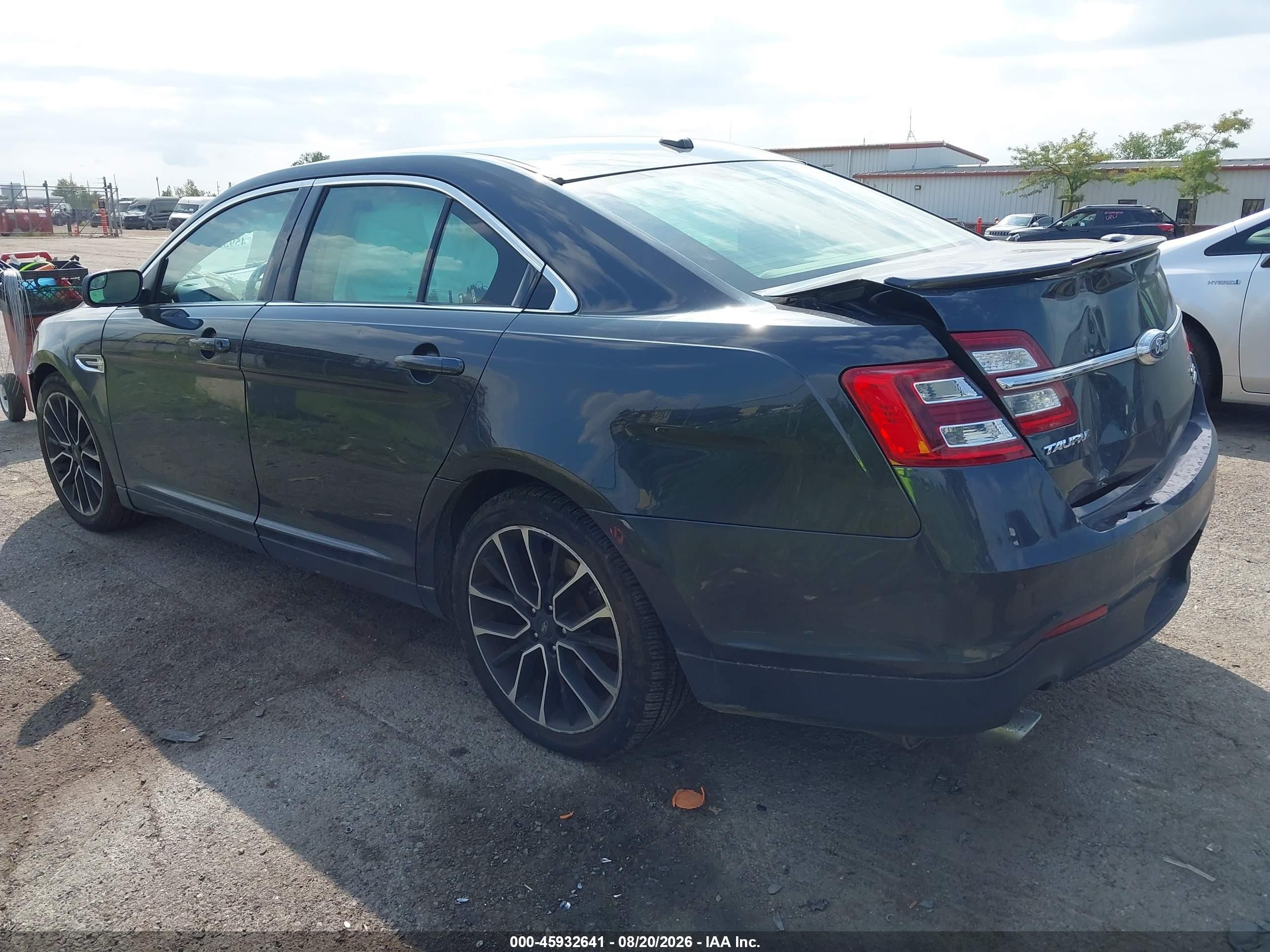 2017 Ford Taurus Sel Серый vin: 1FAHP2H87HG139992
