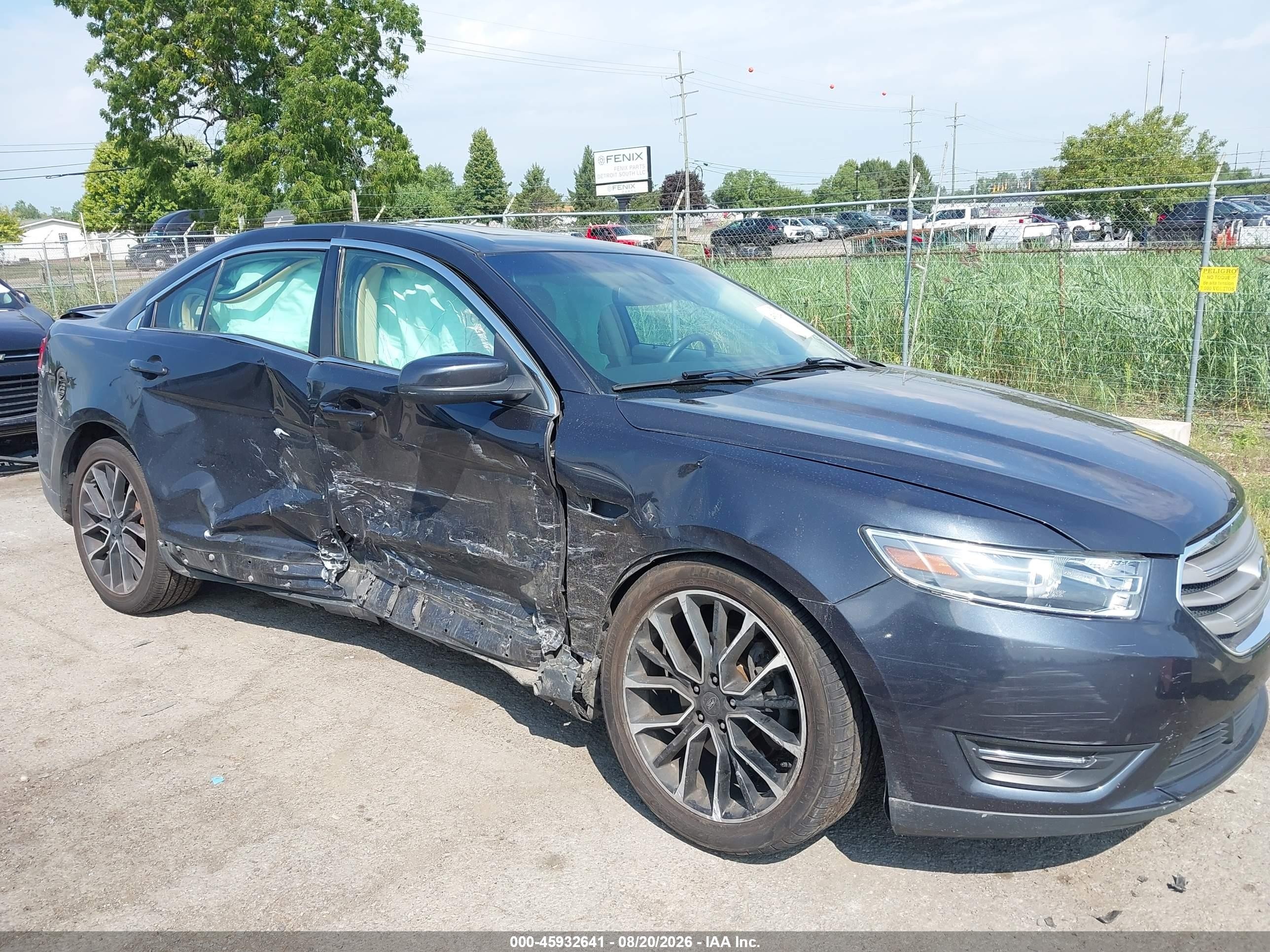 2017 Ford Taurus Sel Серый vin: 1FAHP2H87HG139992