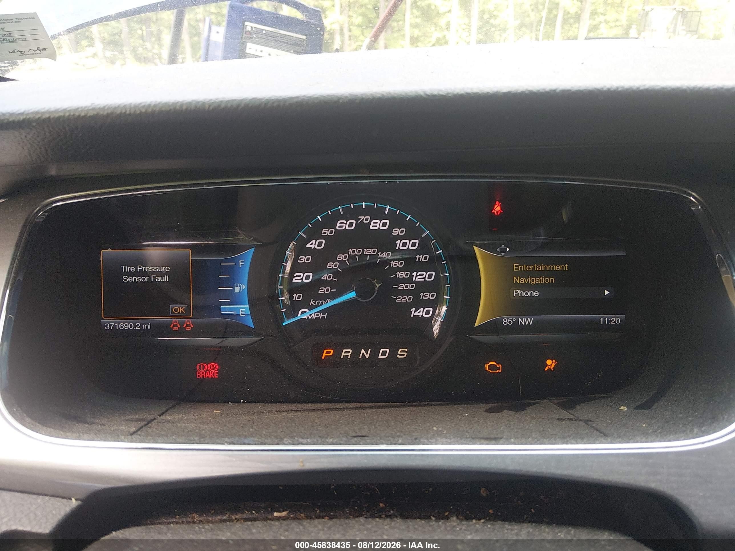 2015 Ford Taurus Sel Blue vin: 1FAHP2H88FG110708