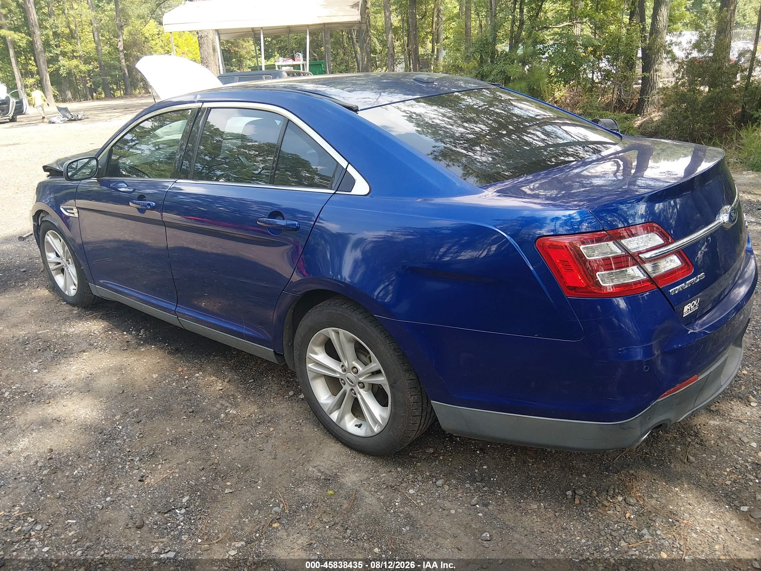 2015 Ford Taurus Sel Blue vin: 1FAHP2H88FG110708