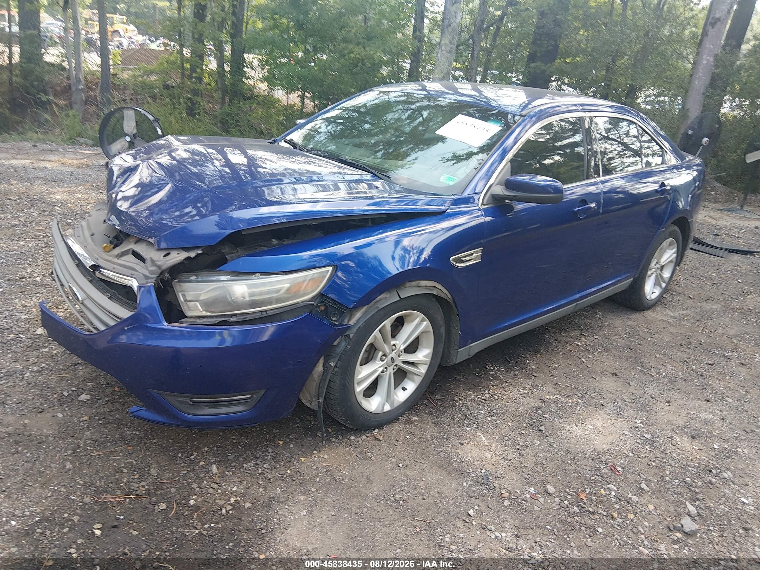 2015 Ford Taurus Sel Blue vin: 1FAHP2H88FG110708