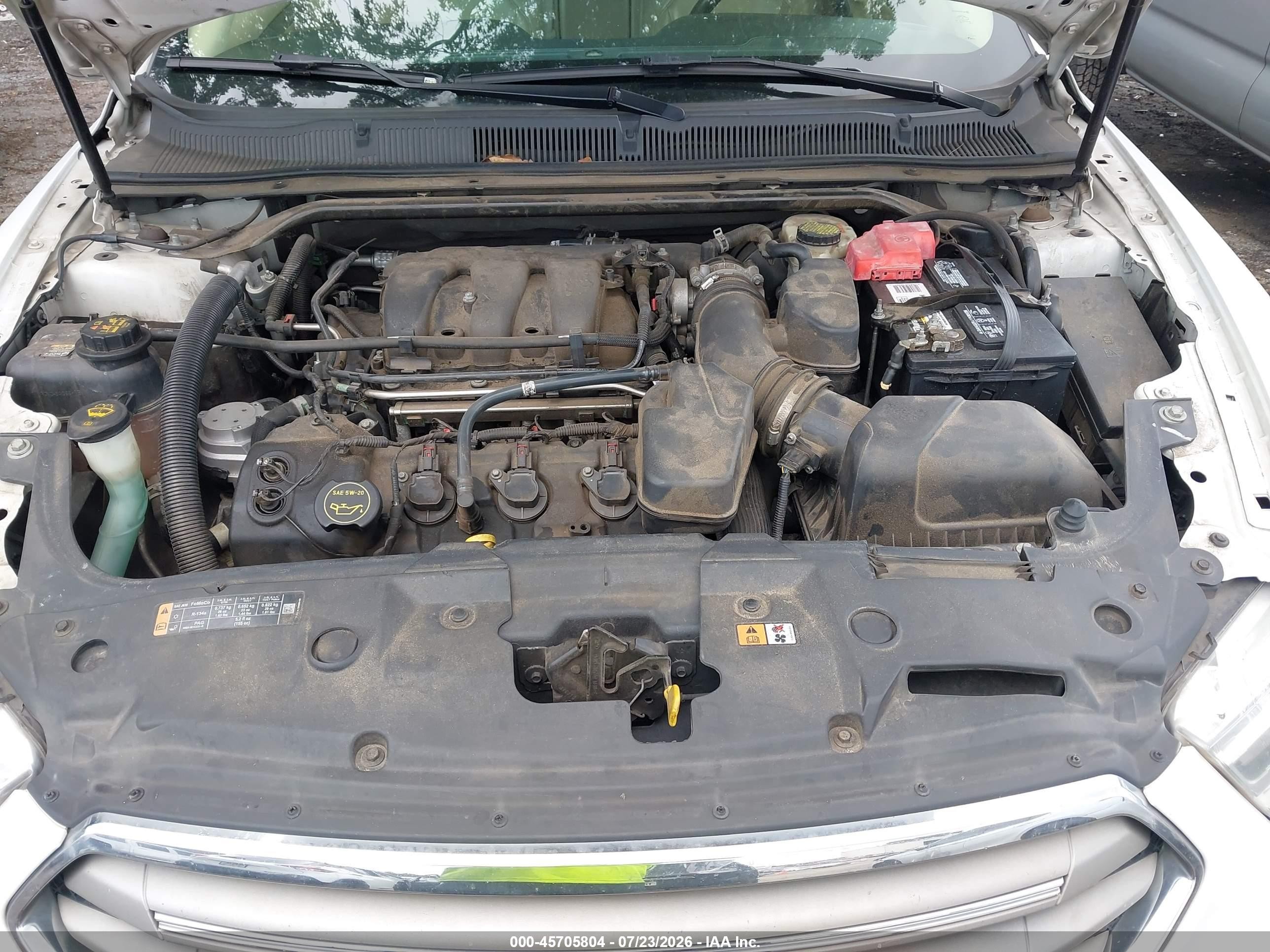 2015 Ford Taurus Sel White vin: 1FAHP2H88FG175381
