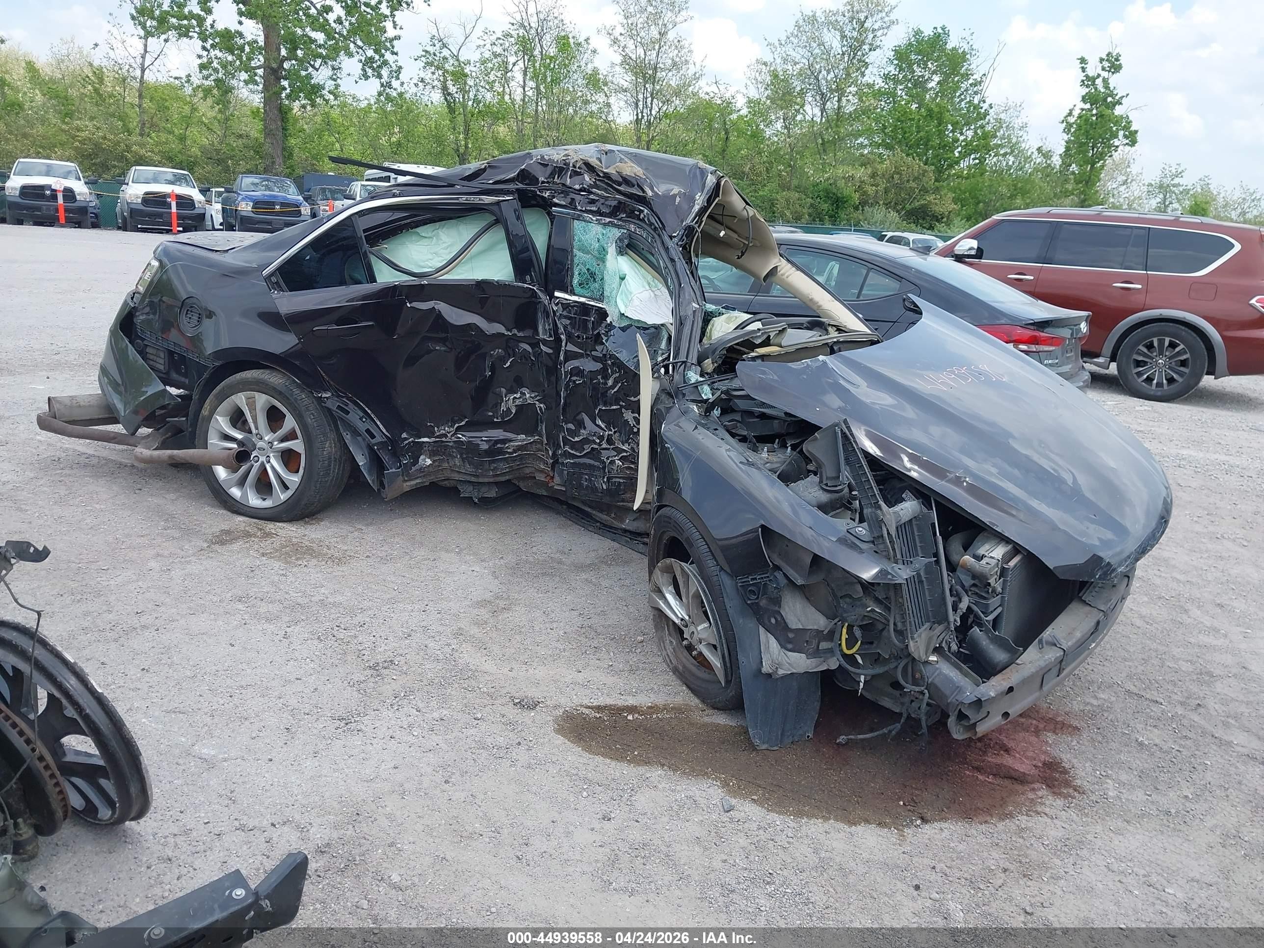 2013 Ford Taurus Sel Black vin: 1FAHP2H89DG191876