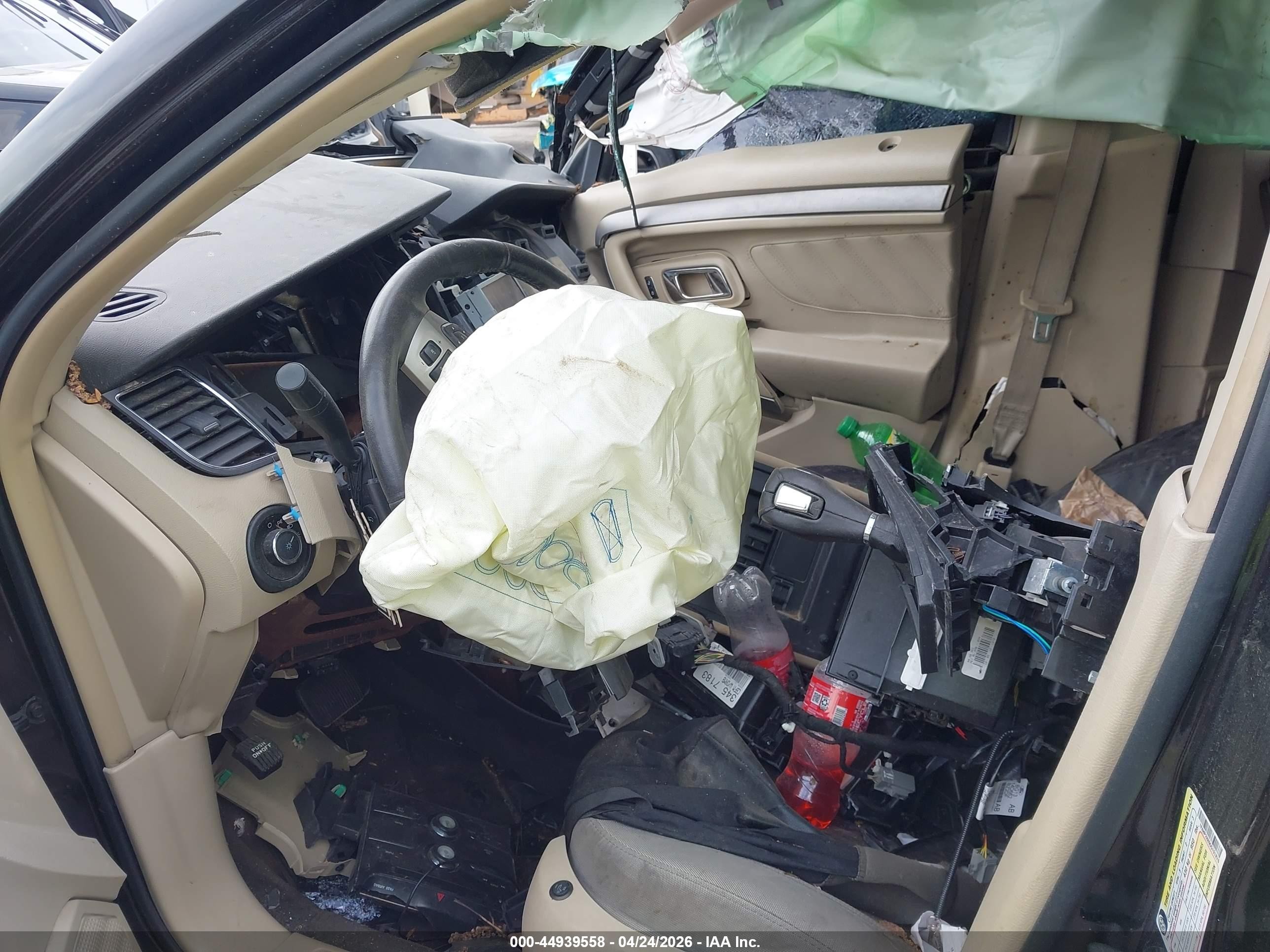 2013 Ford Taurus Sel Черный vin: 1FAHP2H89DG191876