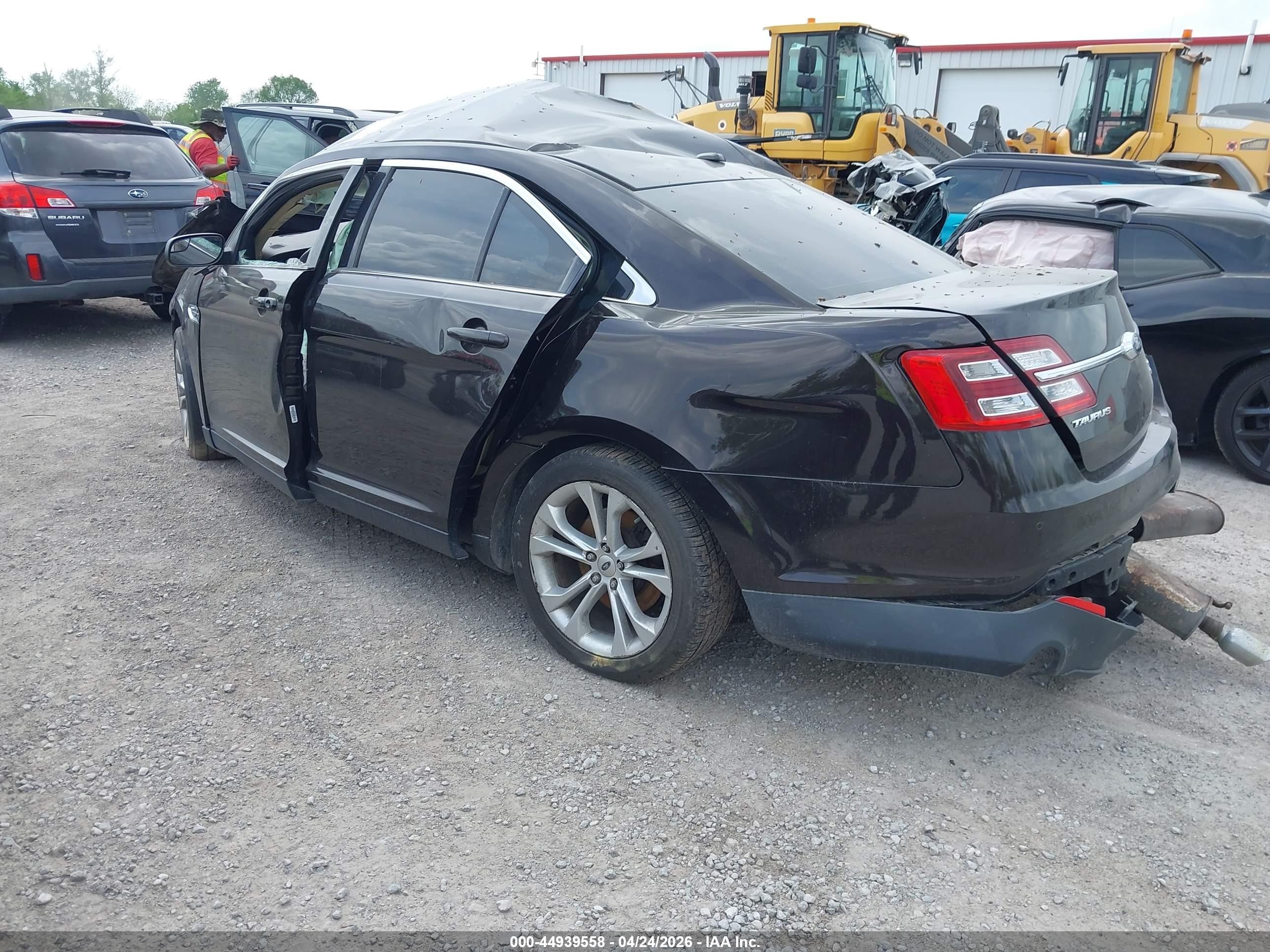 2013 Ford Taurus Sel Черный vin: 1FAHP2H89DG191876