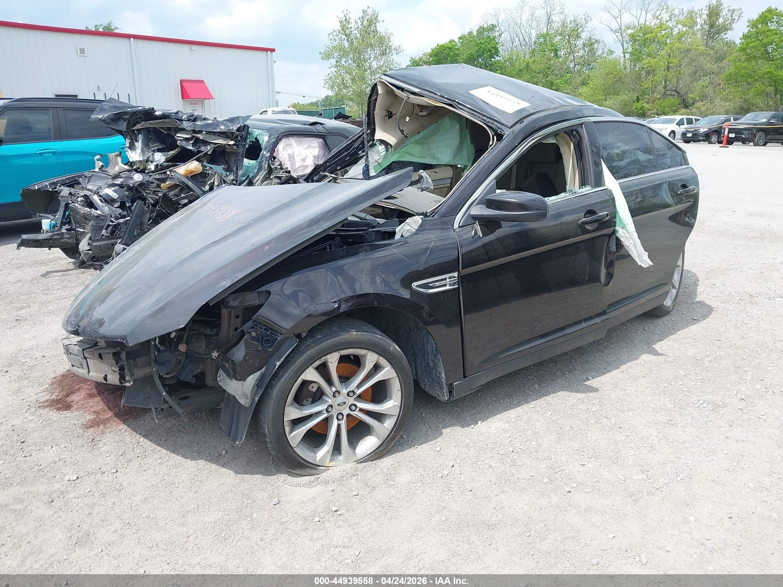 2013 Ford Taurus Sel Черный vin: 1FAHP2H89DG191876
