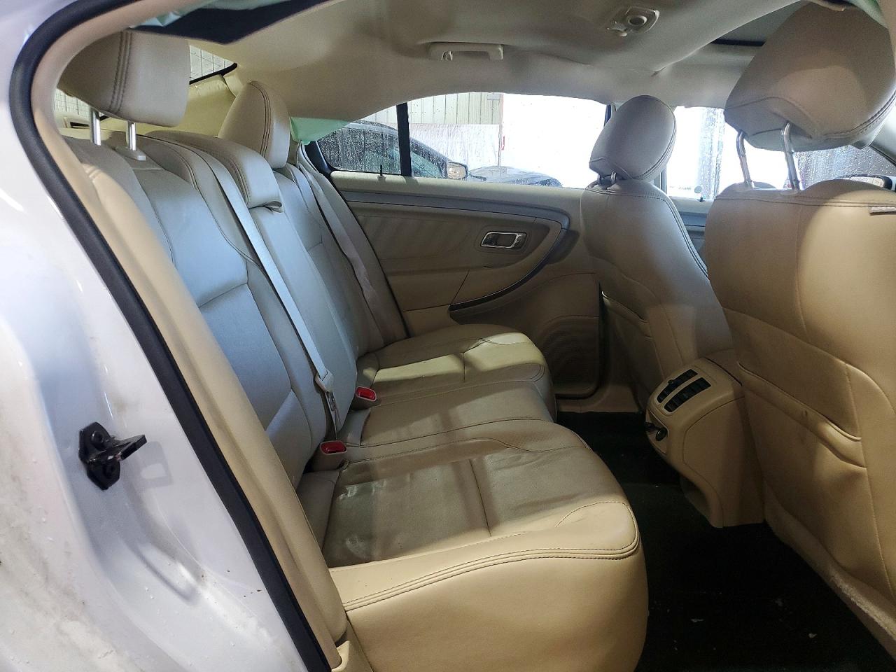 2015 Ford Taurus Sel White vin: 1FAHP2H89FG174613