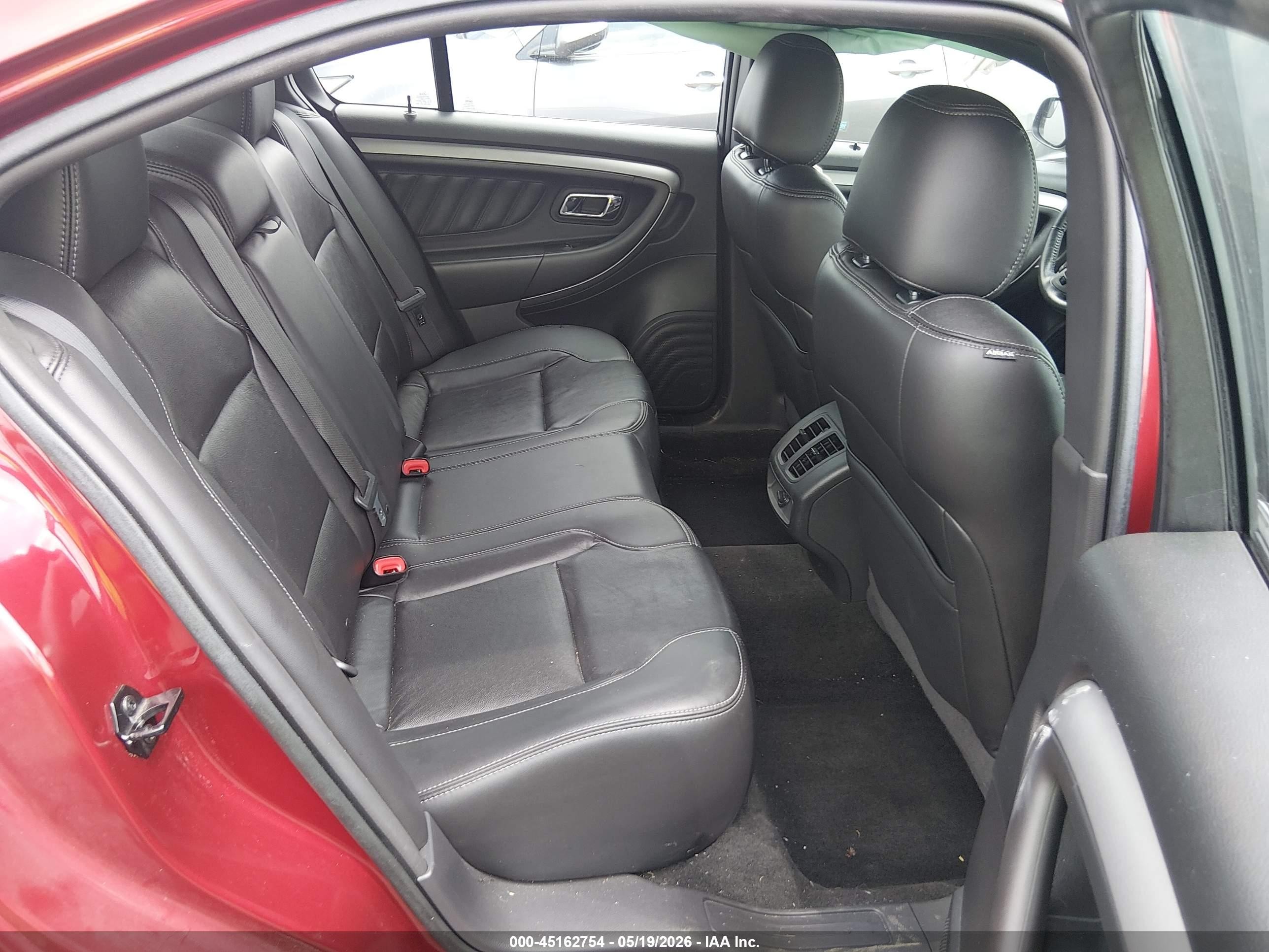 2015 Ford Taurus Sel Maroon vin: 1FAHP2H89FG177429