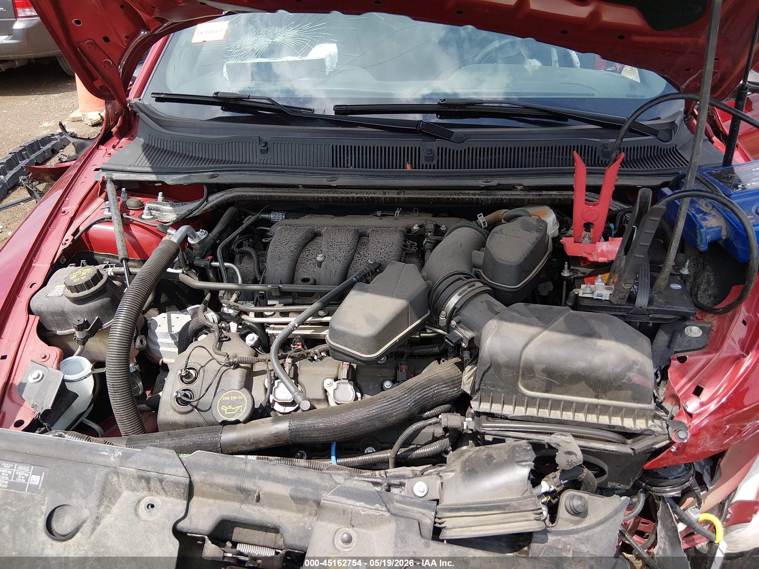 2015 Ford Taurus Sel Maroon vin: 1FAHP2H89FG177429