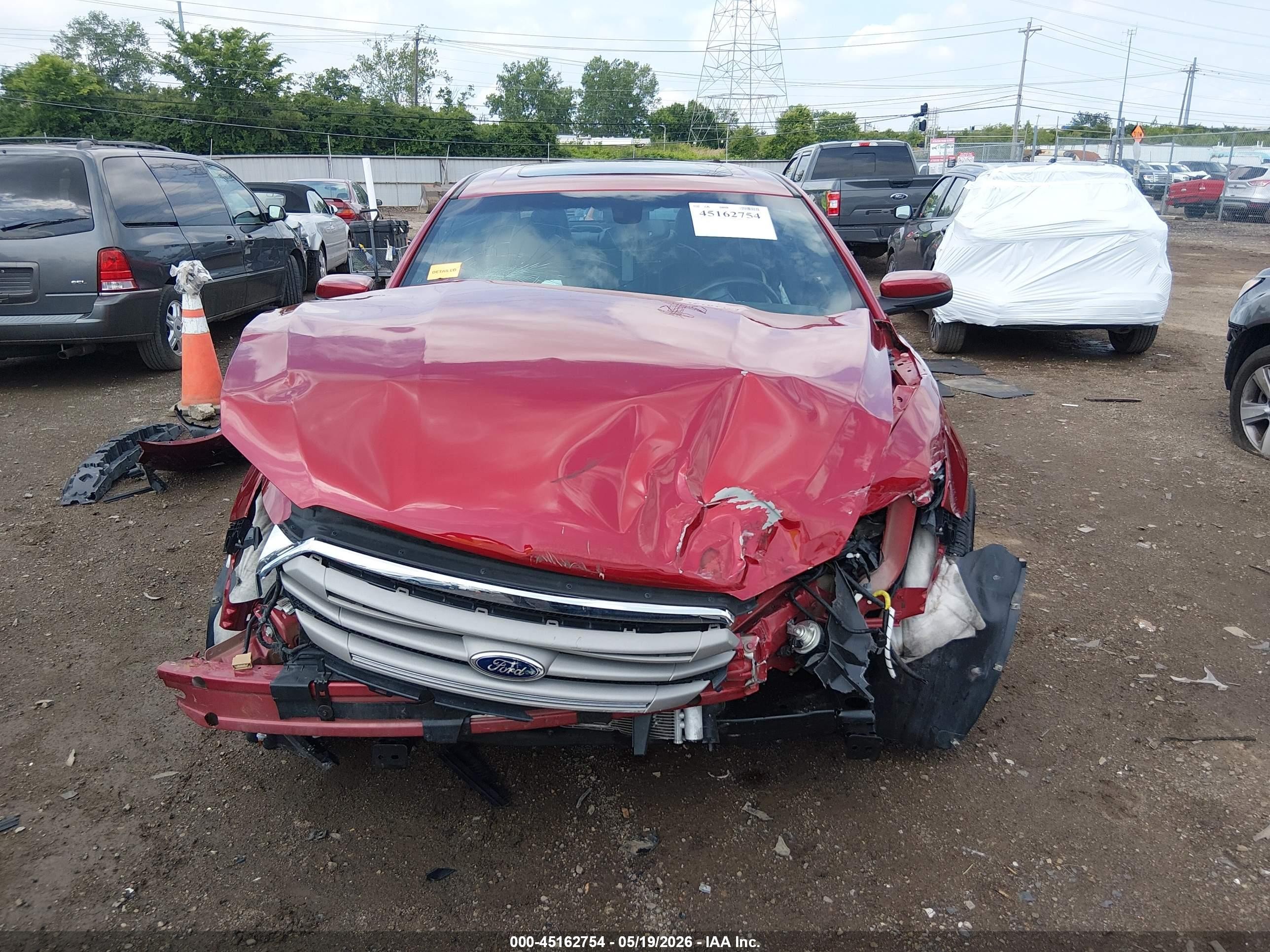 2015 Ford Taurus Sel Maroon vin: 1FAHP2H89FG177429