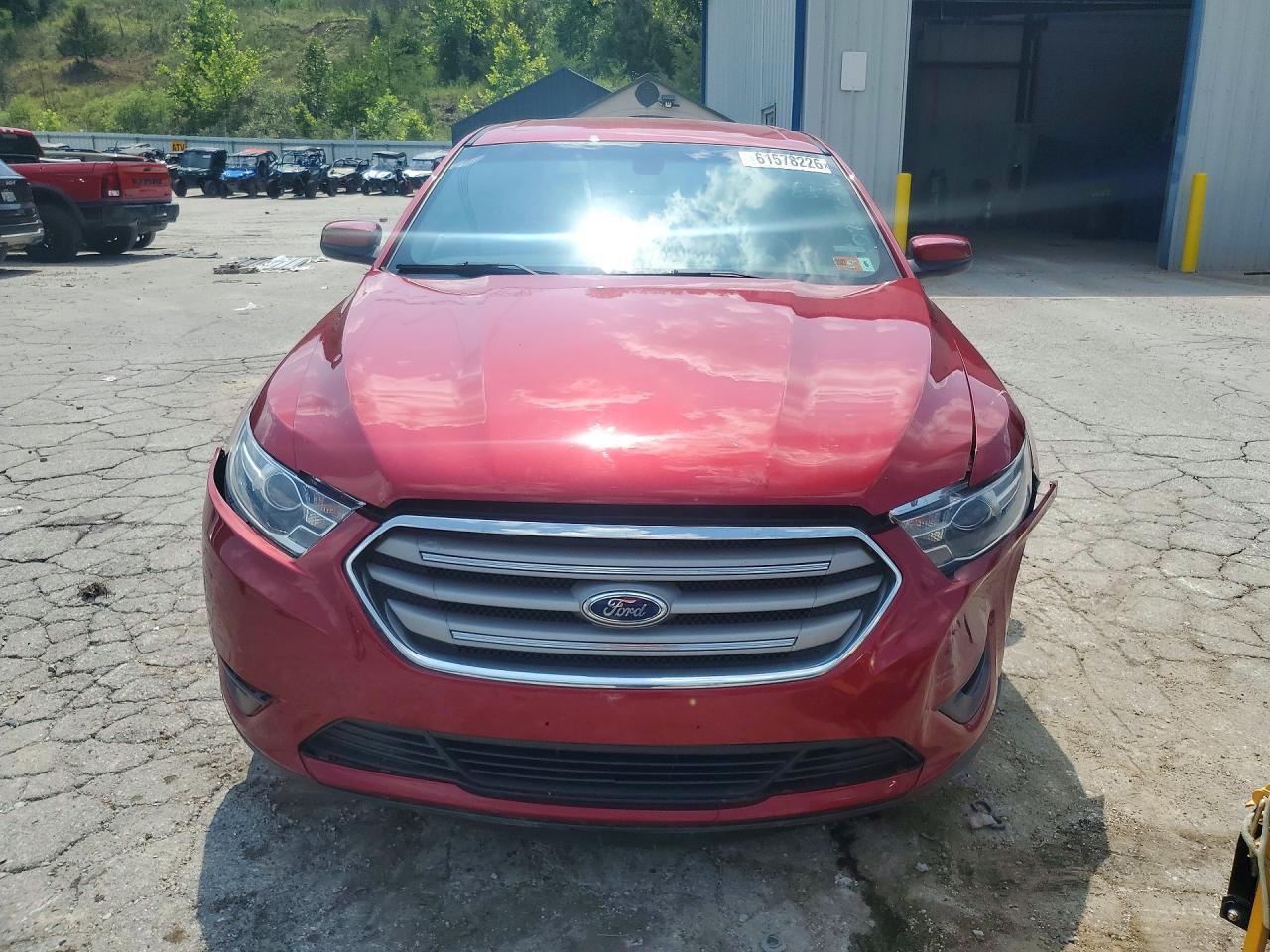 2015 Ford Taurus Sel Red vin: 1FAHP2H89FG188317