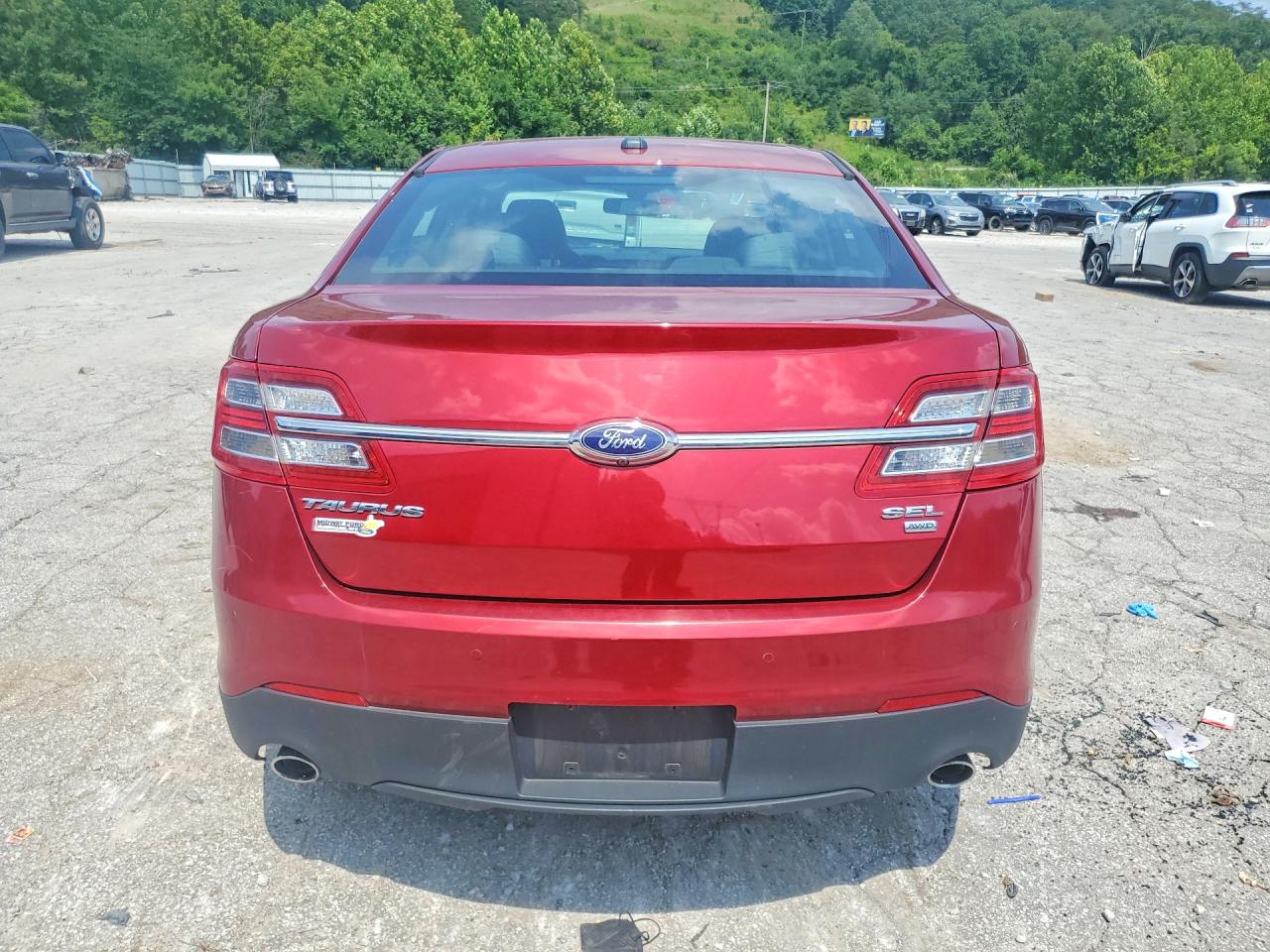2015 Ford Taurus Sel Red vin: 1FAHP2H89FG188317