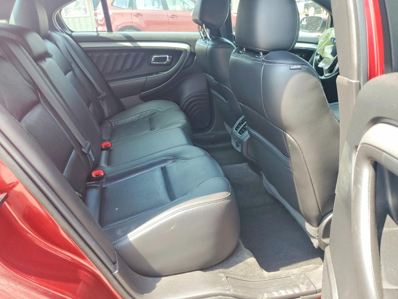 2015 Ford Taurus Sel Red vin: 1FAHP2H89FG188317
