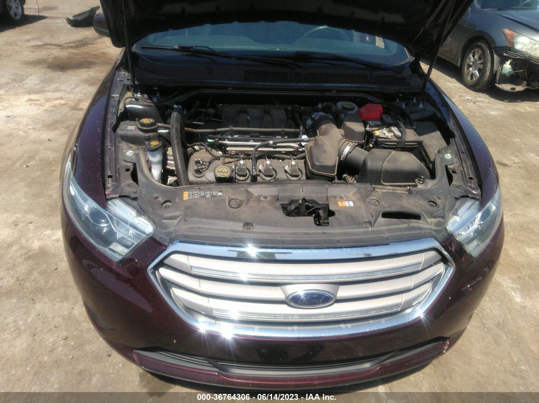 2018 Ford Taurus Sel Maroon vin: 1FAHP2H89JG125226