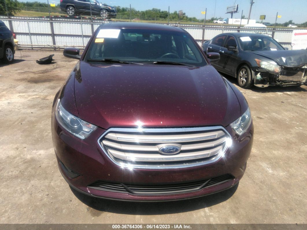 2018 Ford Taurus Sel Maroon vin: 1FAHP2H89JG125226