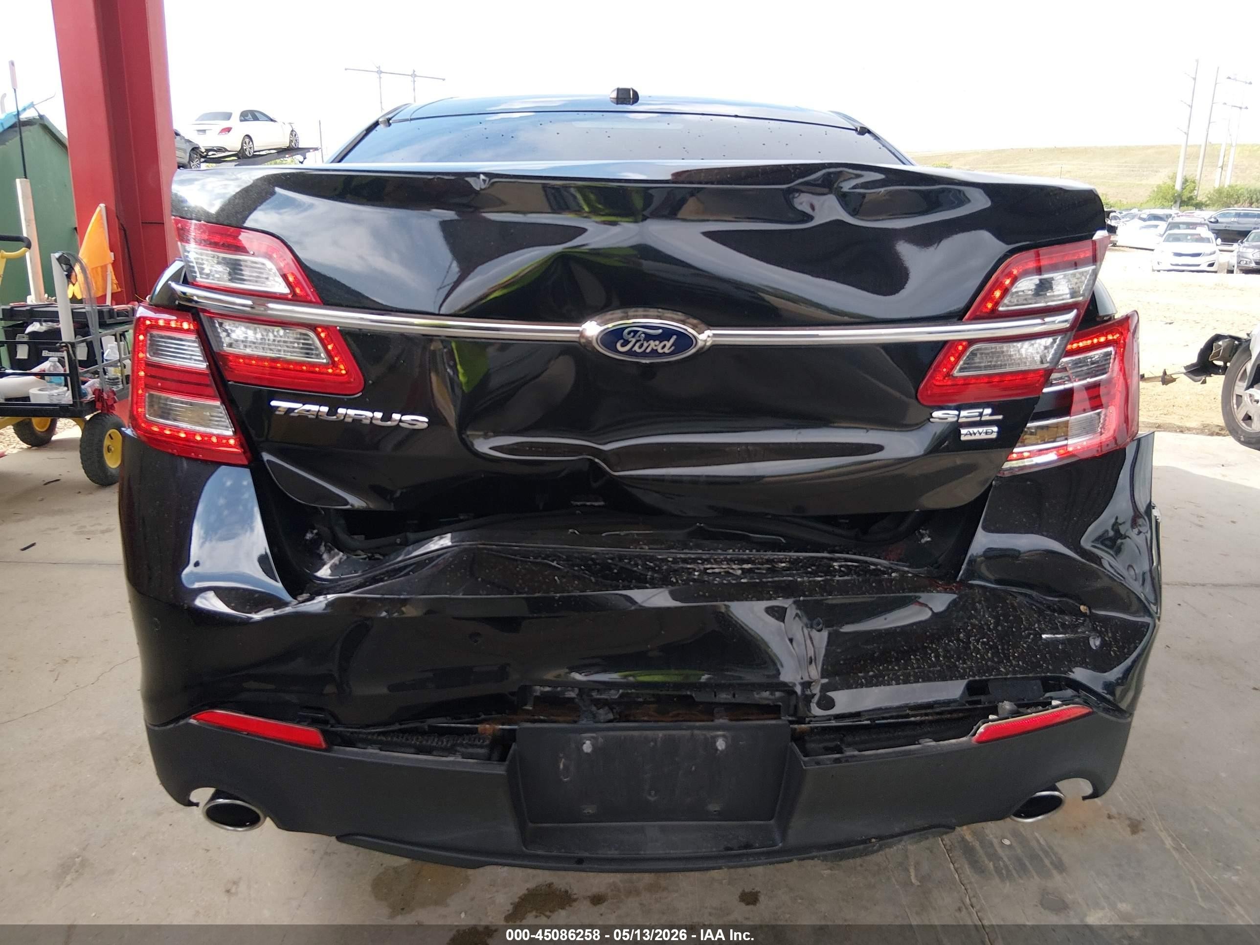 2015 Ford Taurus Sel Black vin: 1FAHP2H8XFG195616
