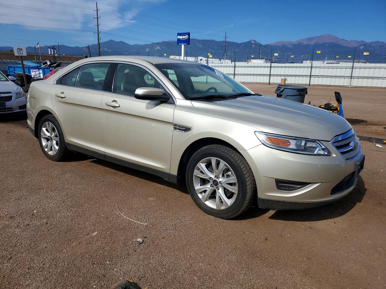 2010 Ford Taurus Sel Beige vin: 1FAHP2HW0AG137232