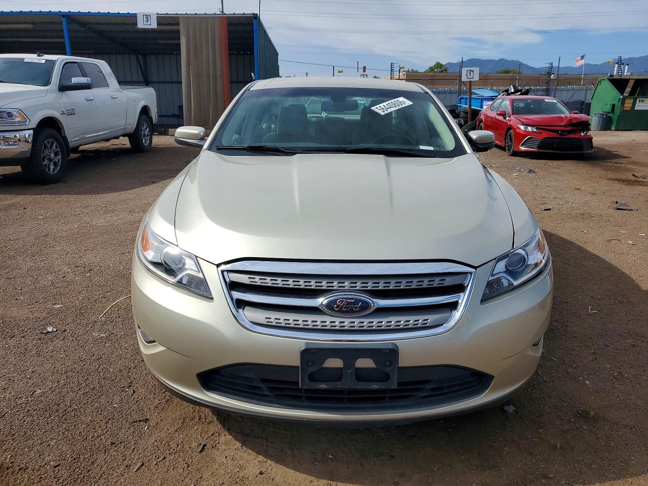 2010 Ford Taurus Sel Beige vin: 1FAHP2HW0AG137232