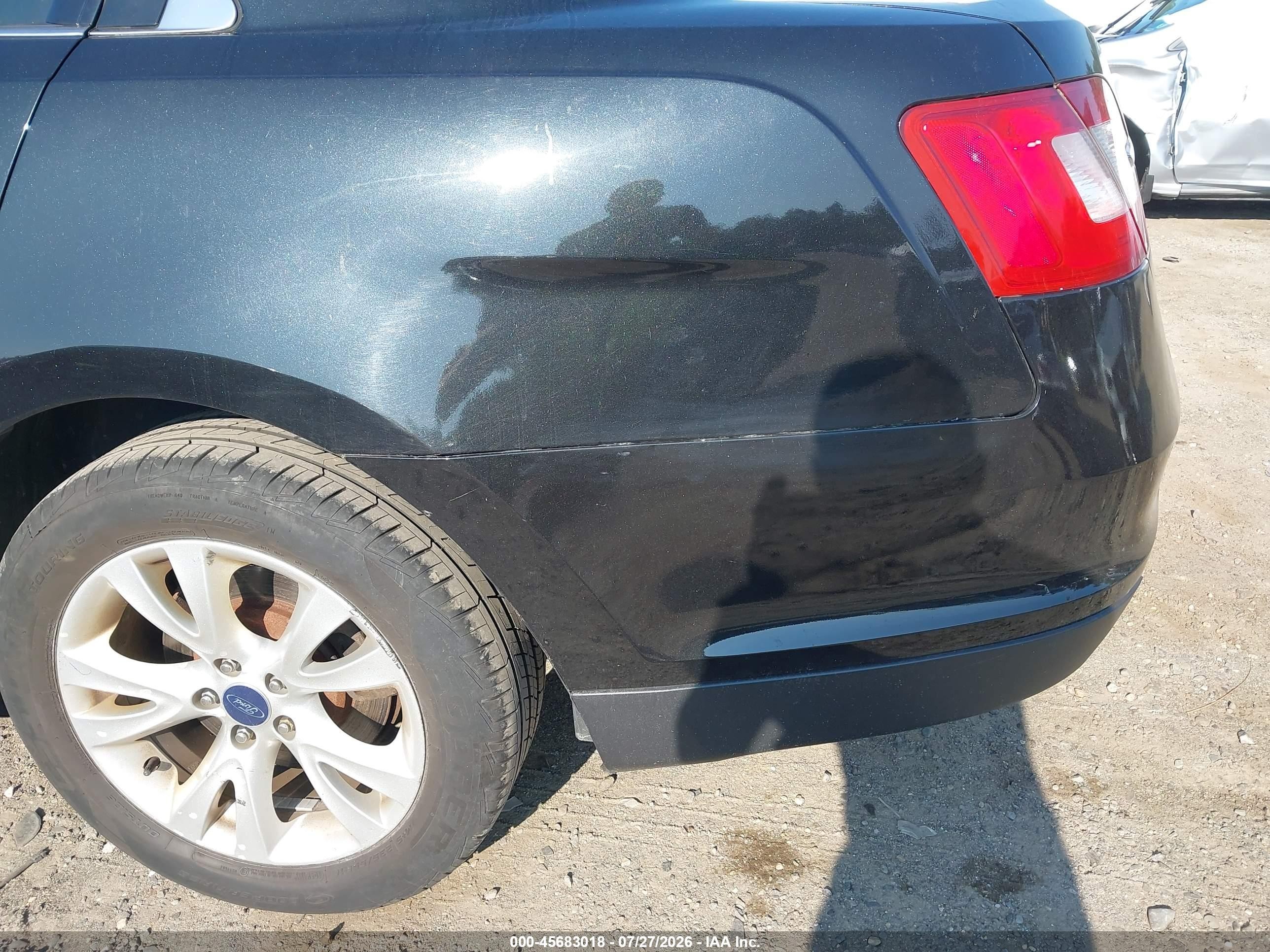 2011 Ford Taurus Sel Black vin: 1FAHP2HW0BG138527
